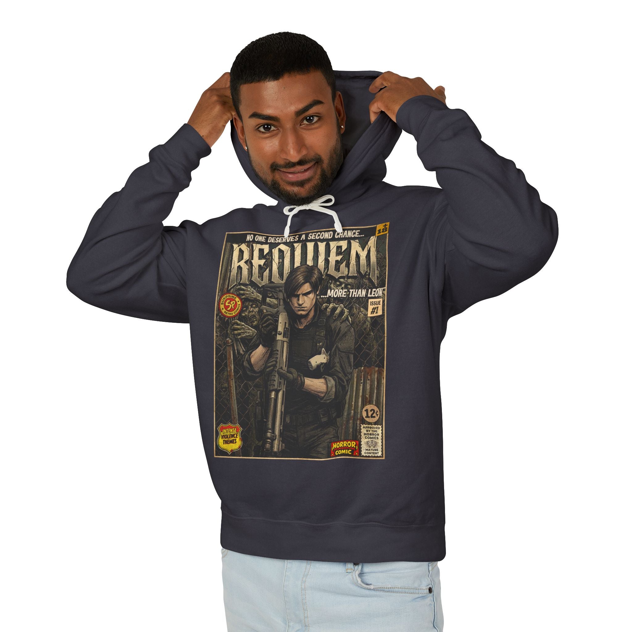 Resident Evil Requiem Comic Cover Hoodie