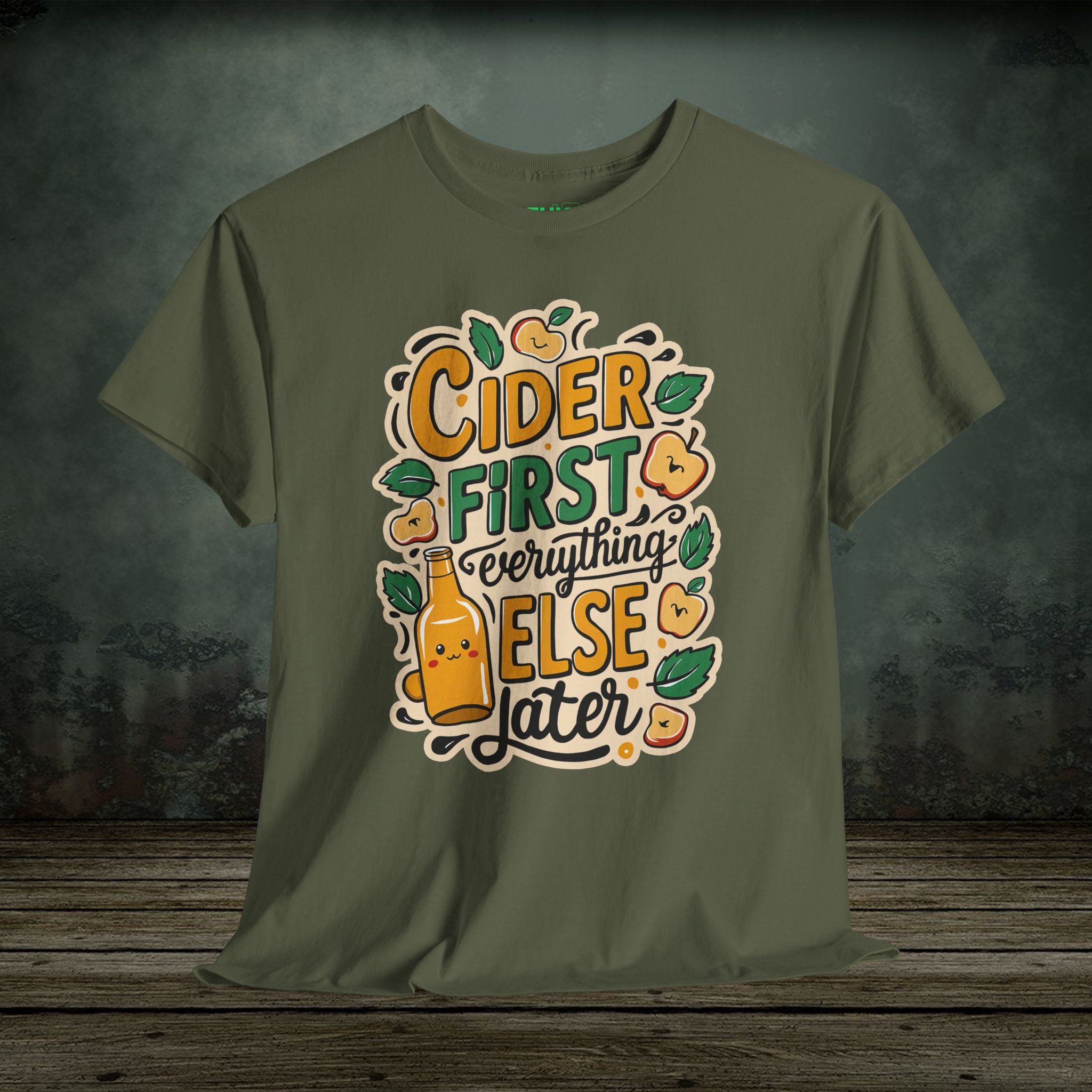 Cider First | Food Lover Tees & Gifts - SukiPrime