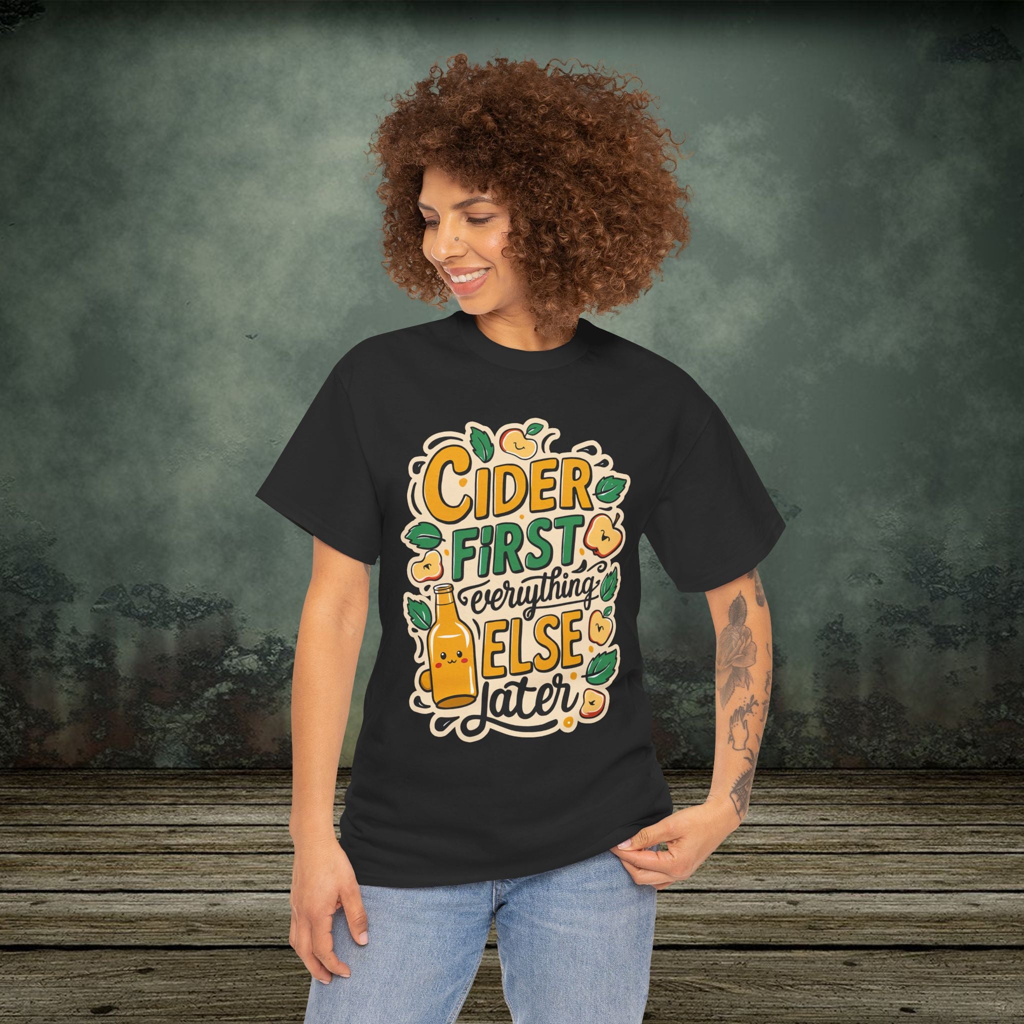 Cider First | Food Lover Tees & Gifts - SukiPrime