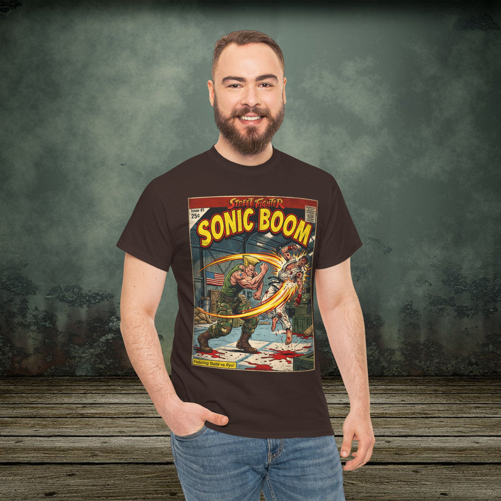 Street Fighter | Sonic Boom | Vintage Retro Gaming T-Shirt