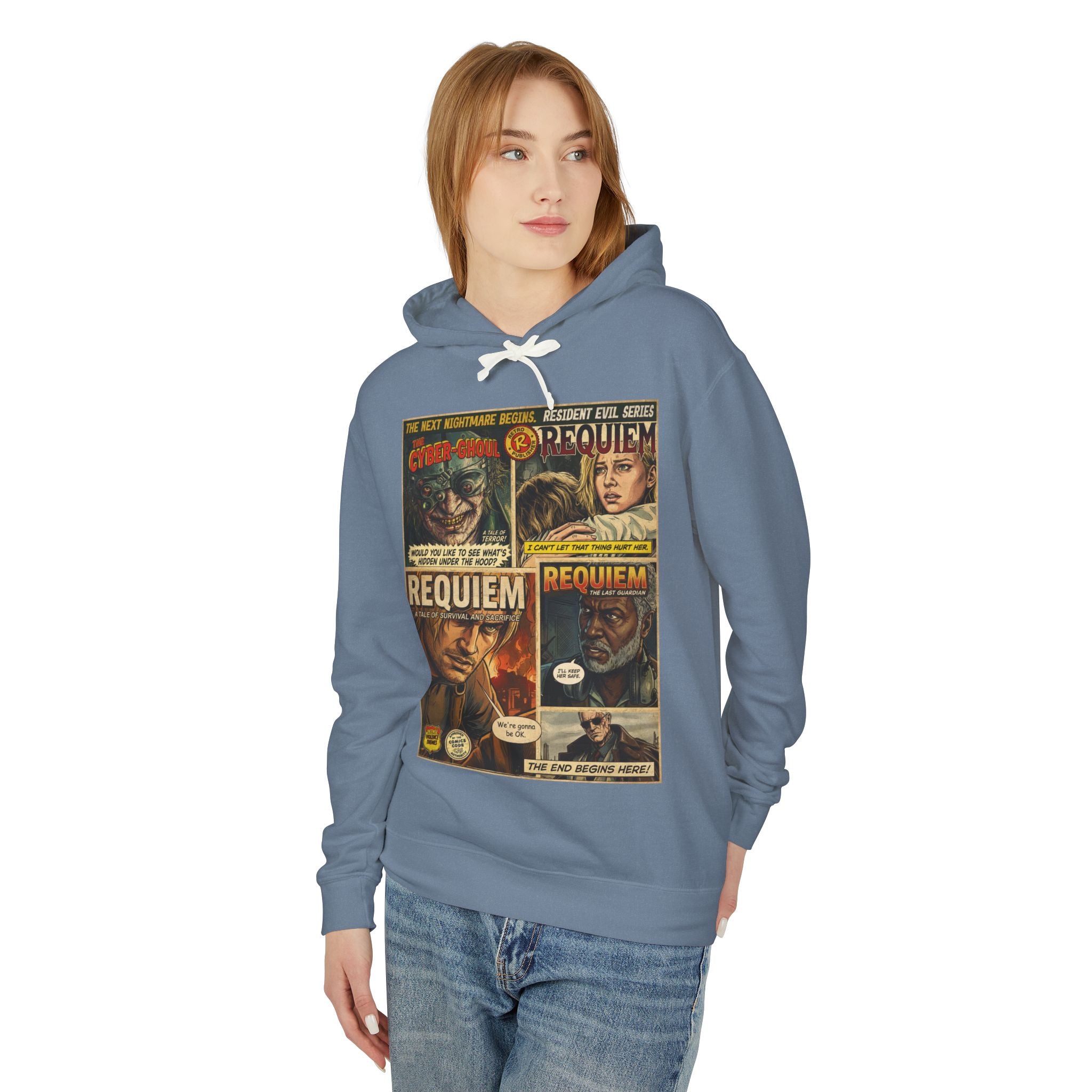 Resident Evil Requiem Comic Cover Hoodie