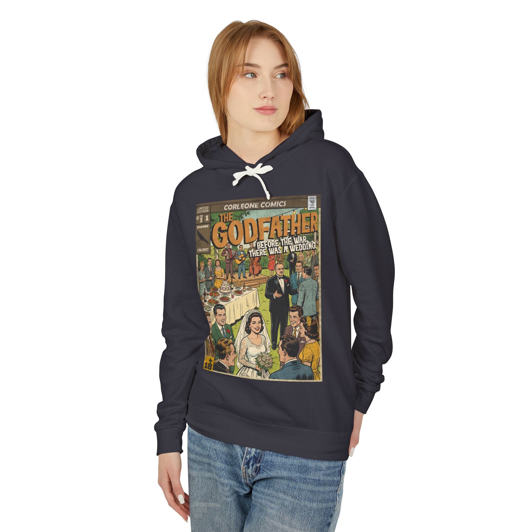 The Godfather Movie Comic Cover Hoodie