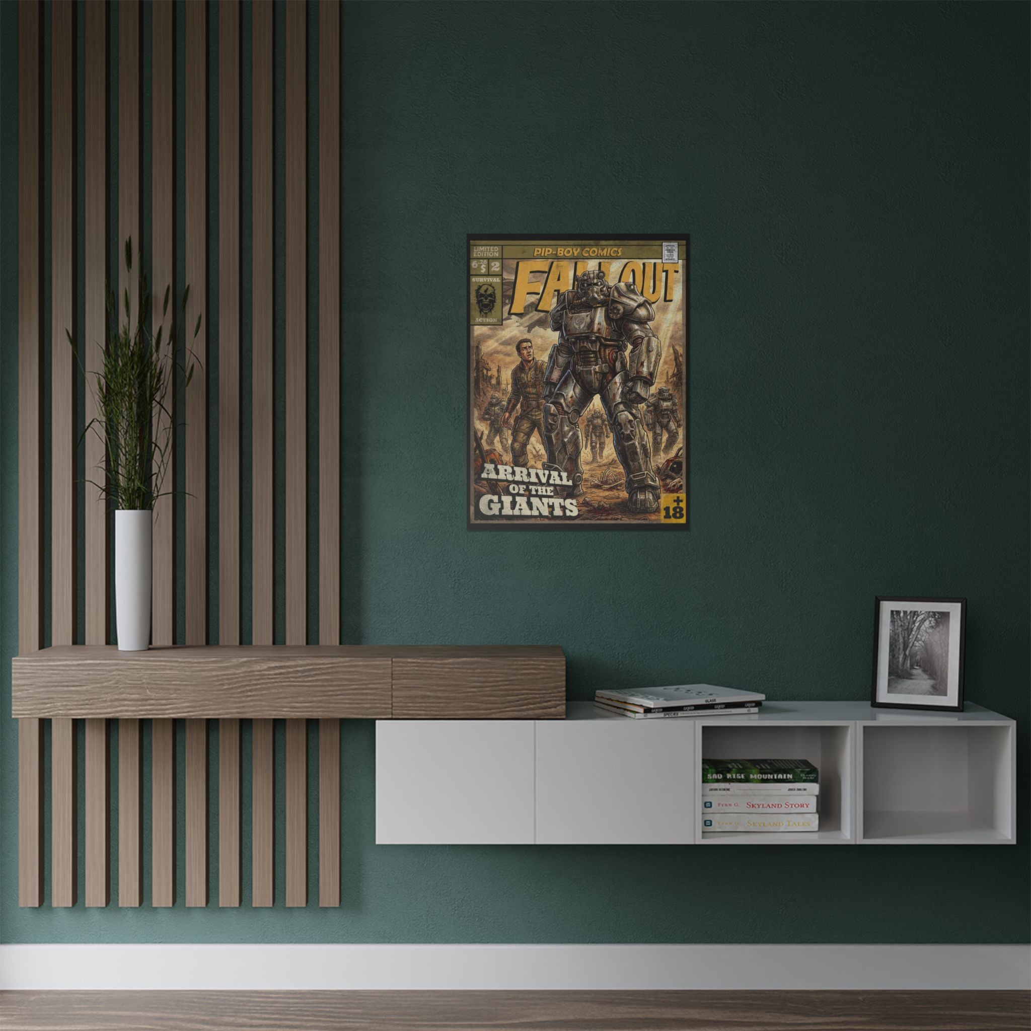 Fallout Comic Satin Poster (300gsm) 18″ x 24″ (Vertical)