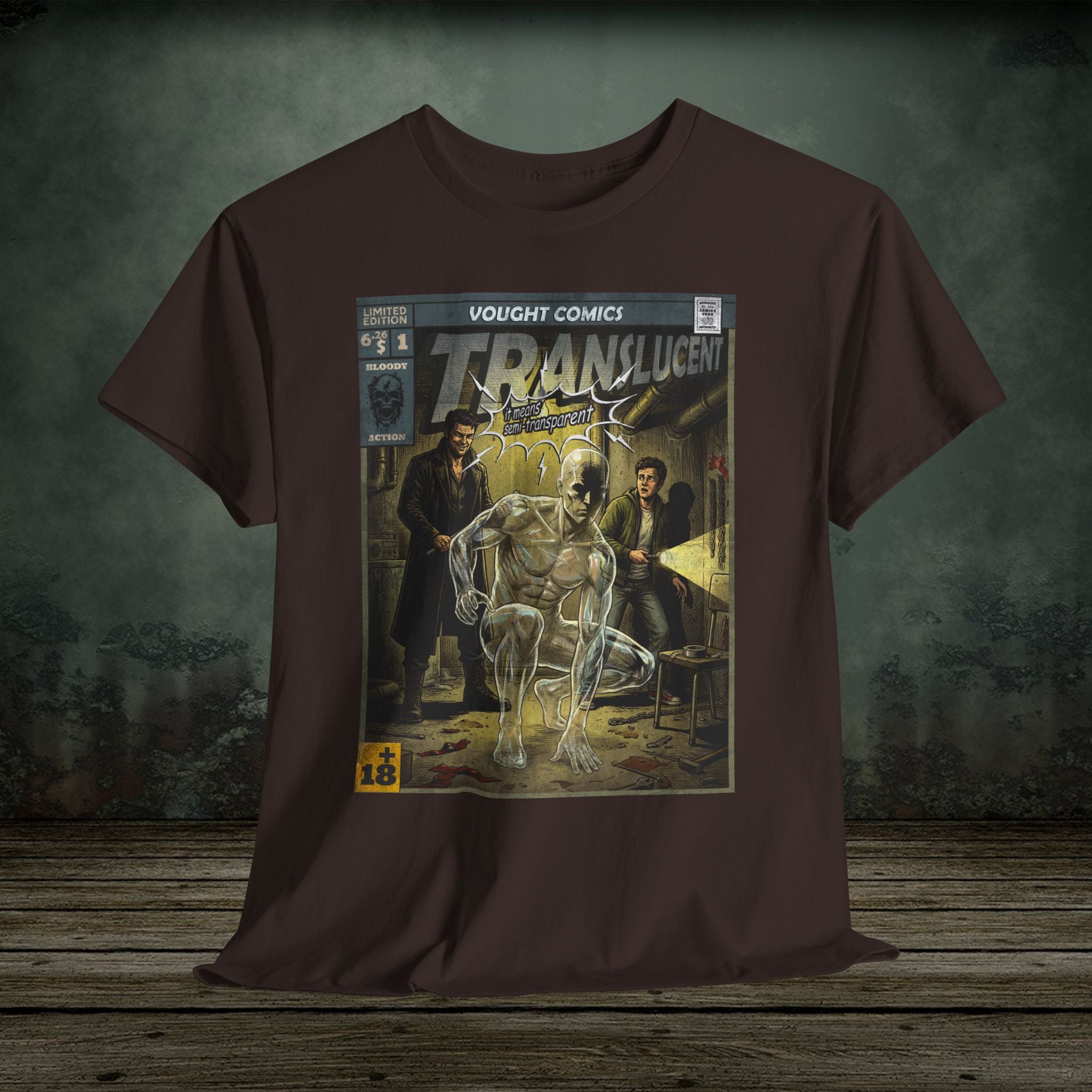 Mr. Semi-Transparent - Retro TV Series T-Shirt - SukiPrime