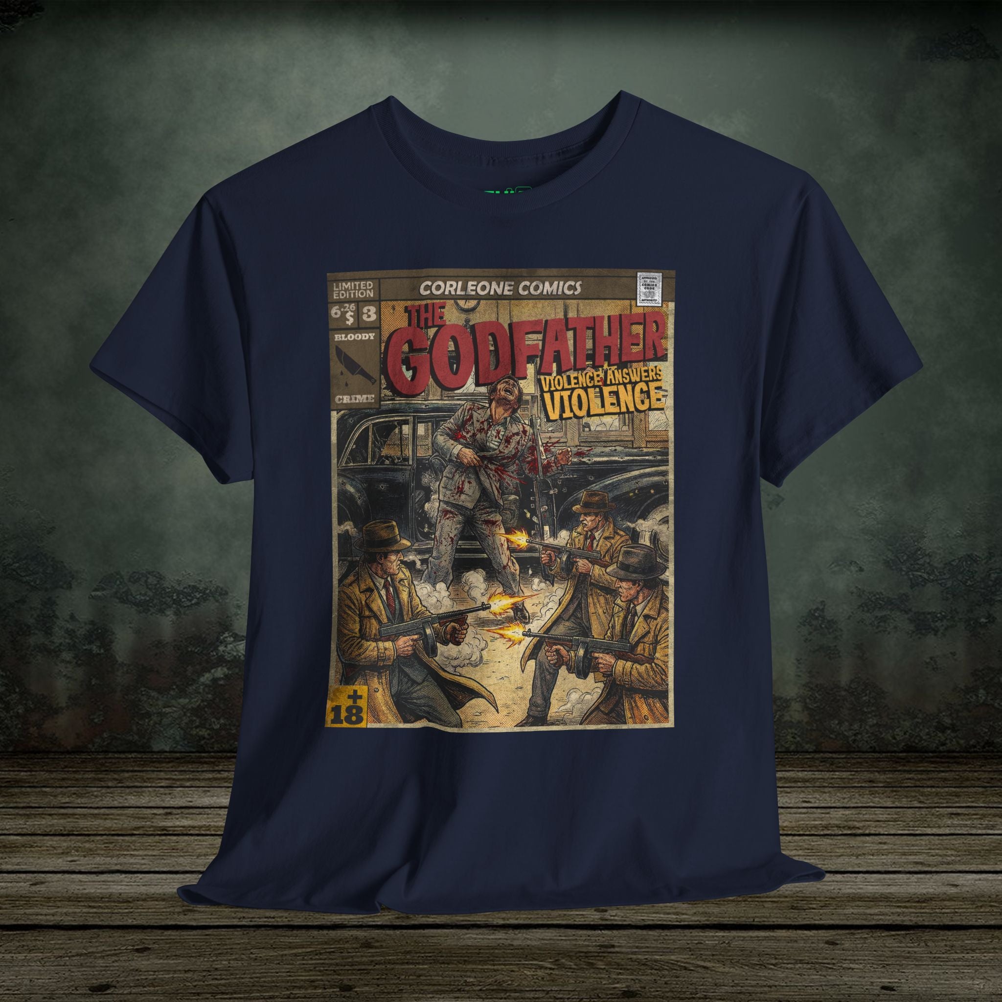 Violence Answers Violence Classic Movie Vintage  T-Shirt