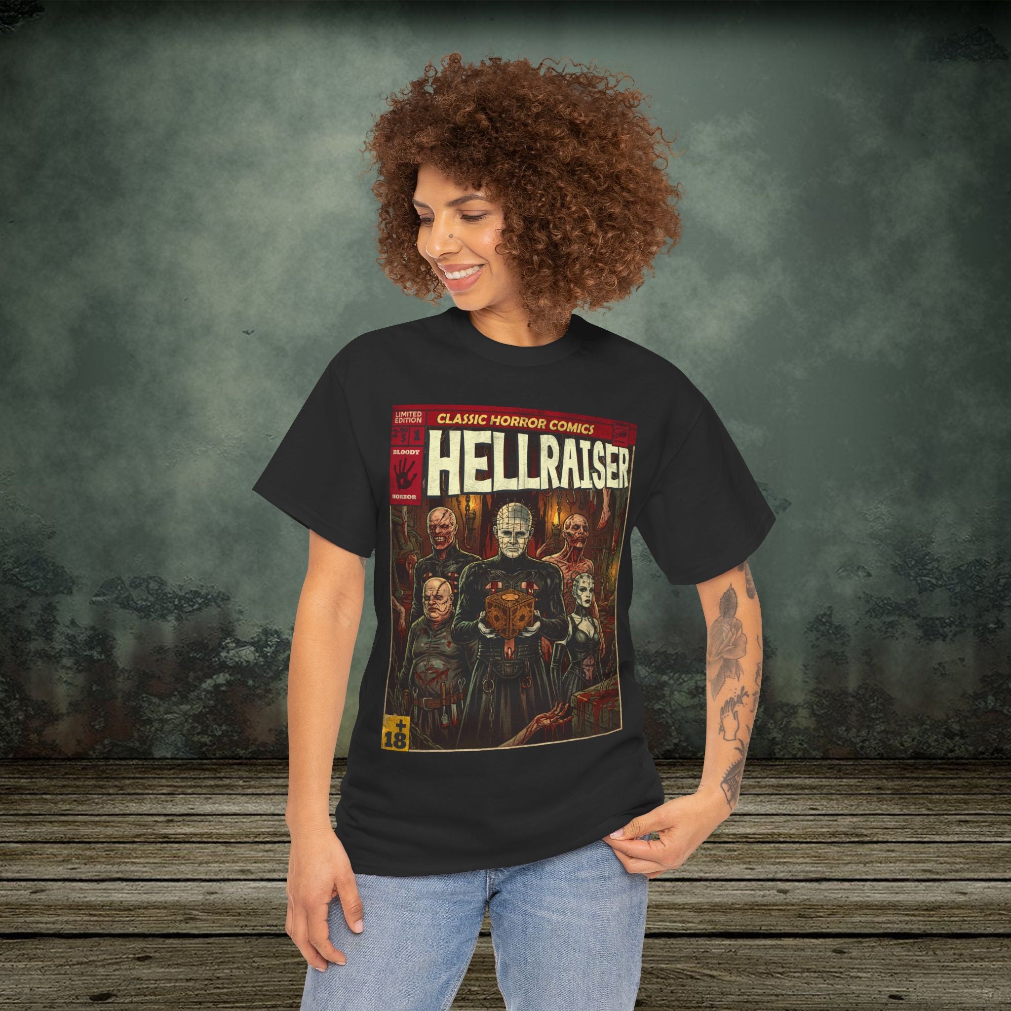 Hellraiser Retro Vintage Movie T-Shirt