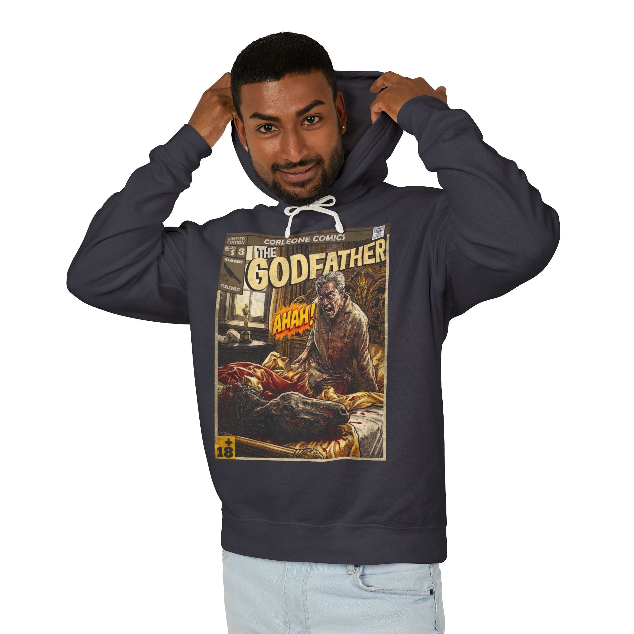 The Godfather Movie Comic Cover Hoodie
