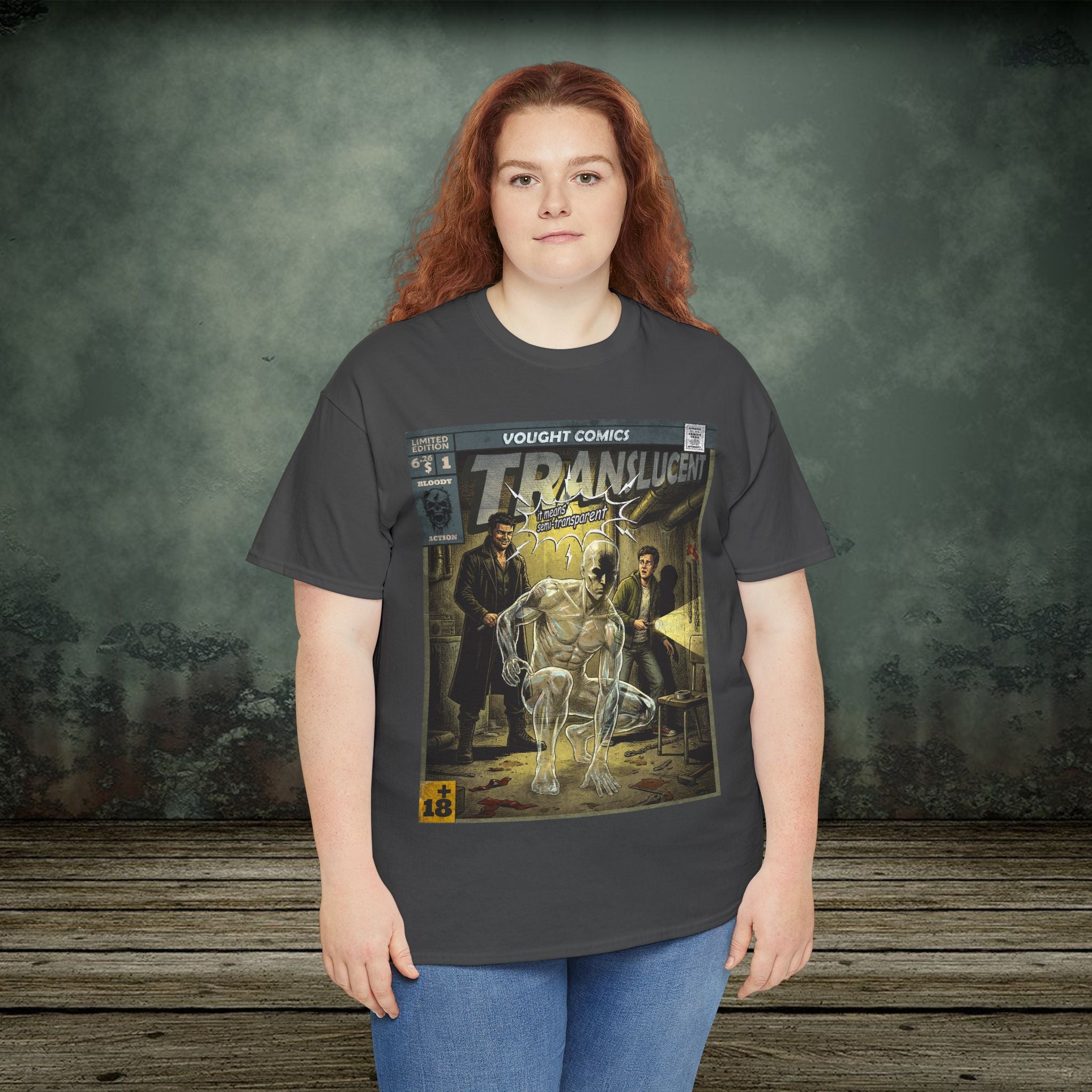 Mr. Semi-Transparent - Retro TV Series T-Shirt - SukiPrime