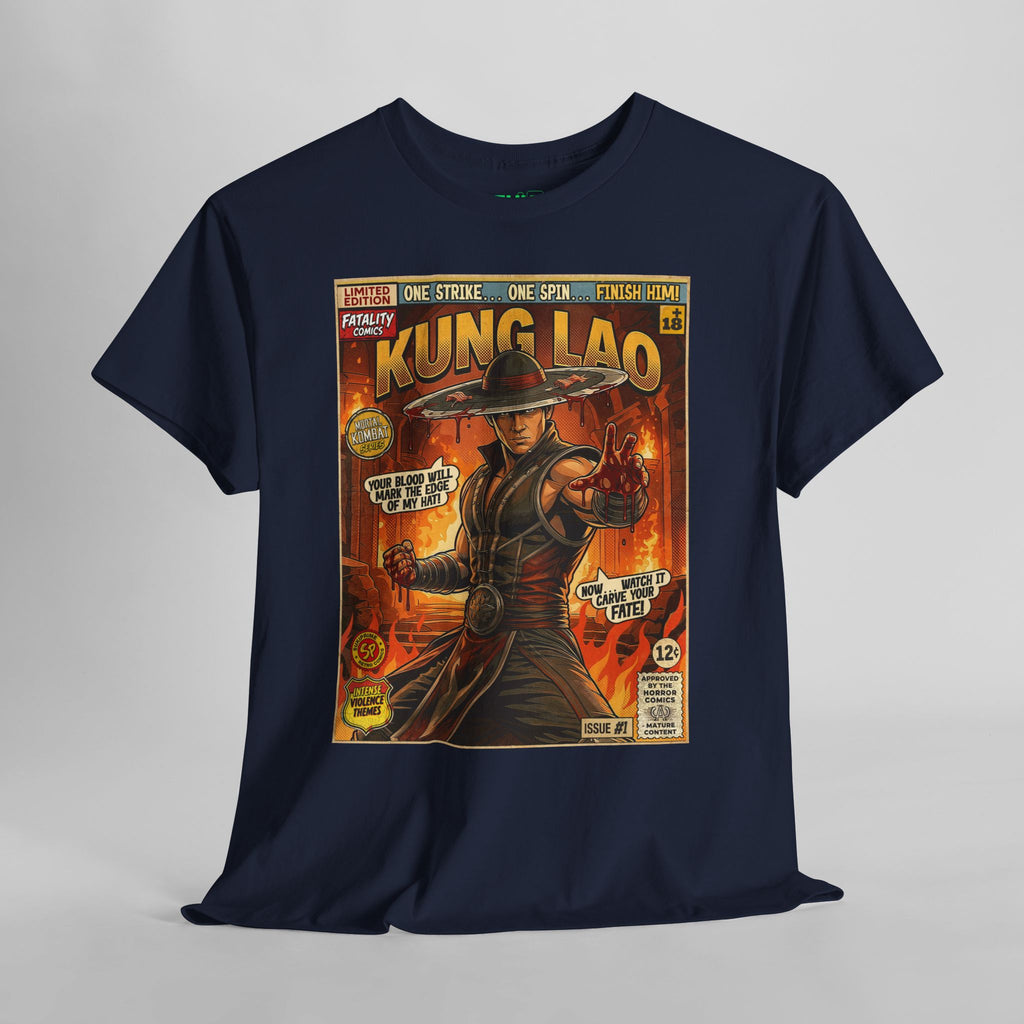 Kung Lao Mortal Kombat Comic Art T-Shirt