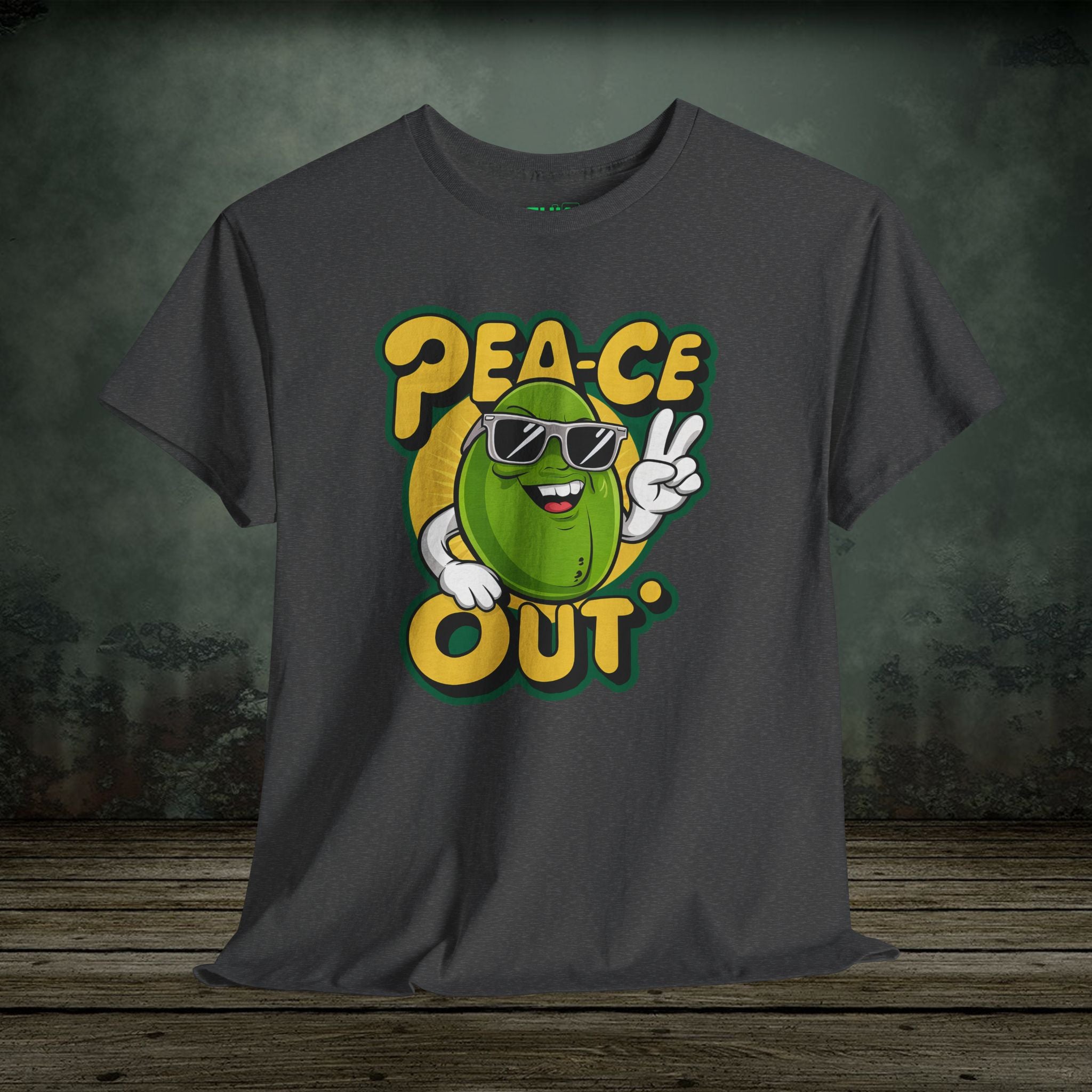 Pea-ce Out | Food Lover Tees & Gifts - SukiPrime