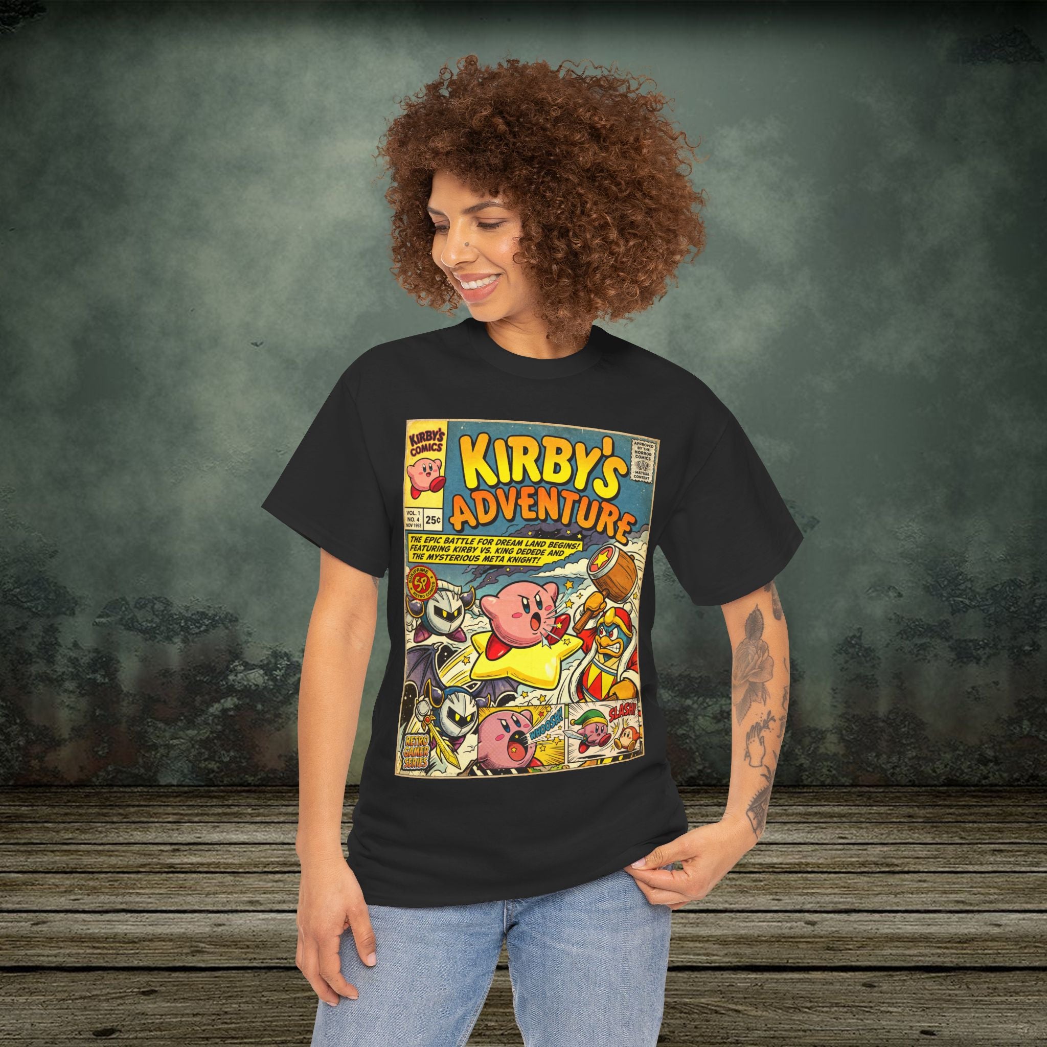 Kirby's Adventure Comic Cover T-Shirt
