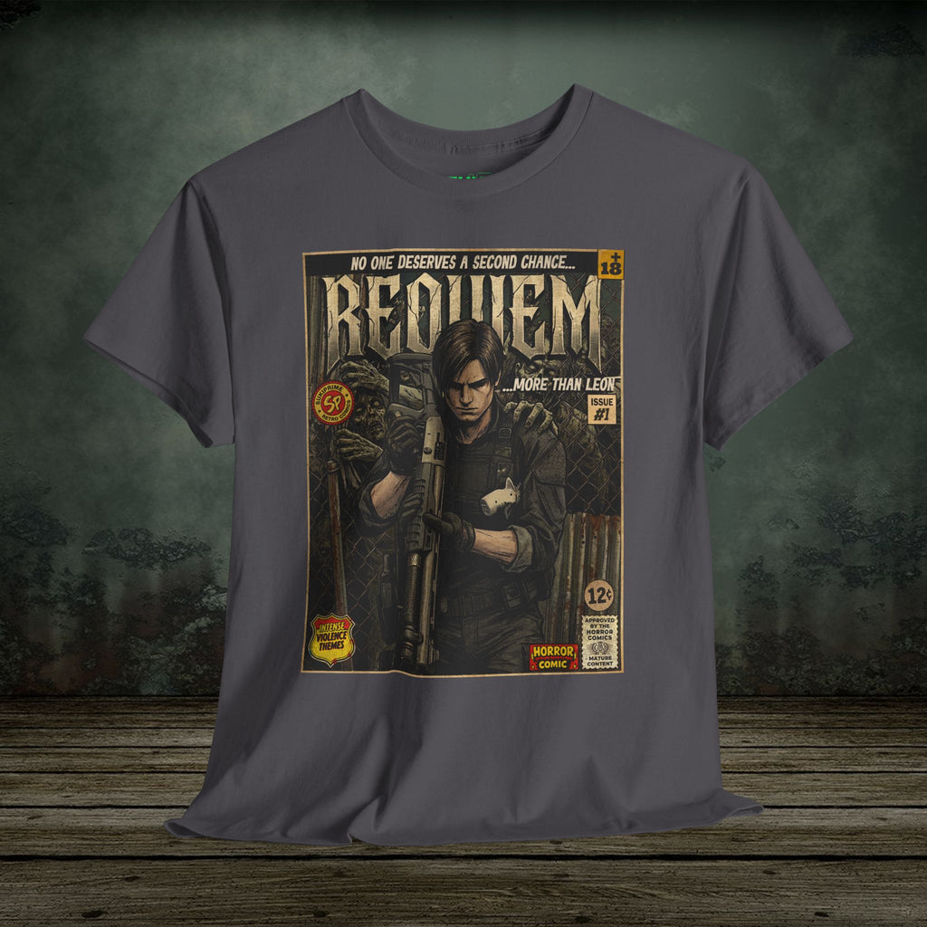 Resident Evil Requiem | Vintage Retro Gaming T-Shirt