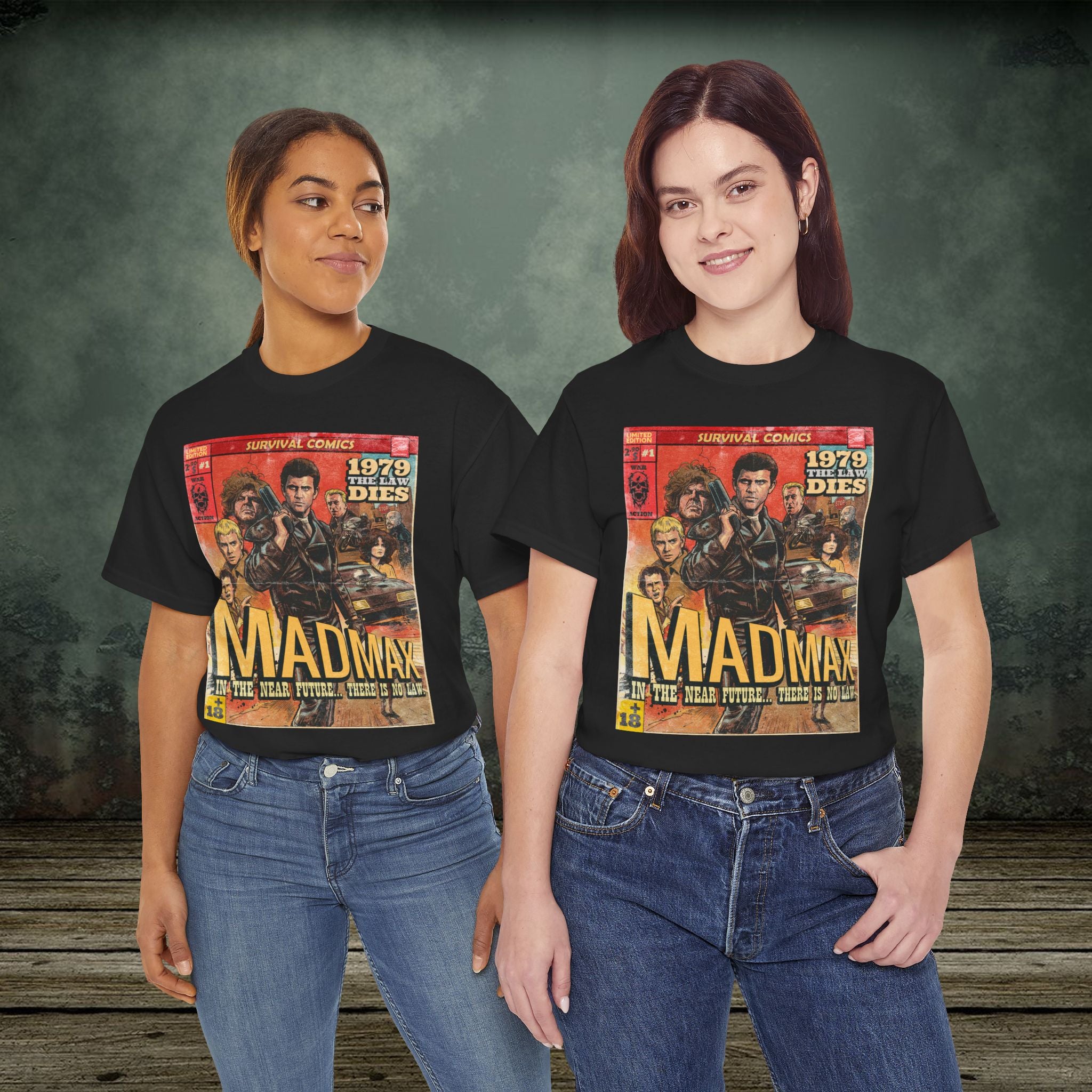Mad Max Vintage Retro Comic Cover T-Shirt