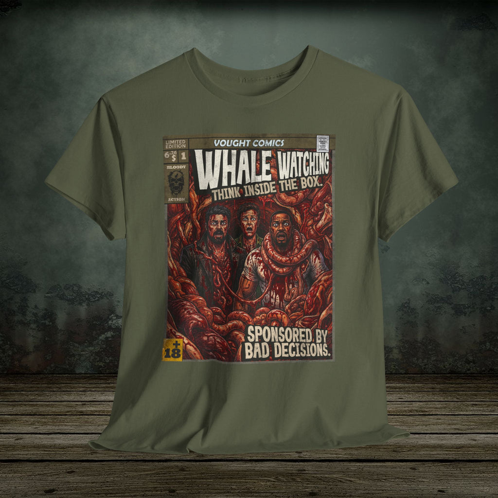 Whale Watching - Vintage Retro TV Series T-Shirt - SukiPrime
