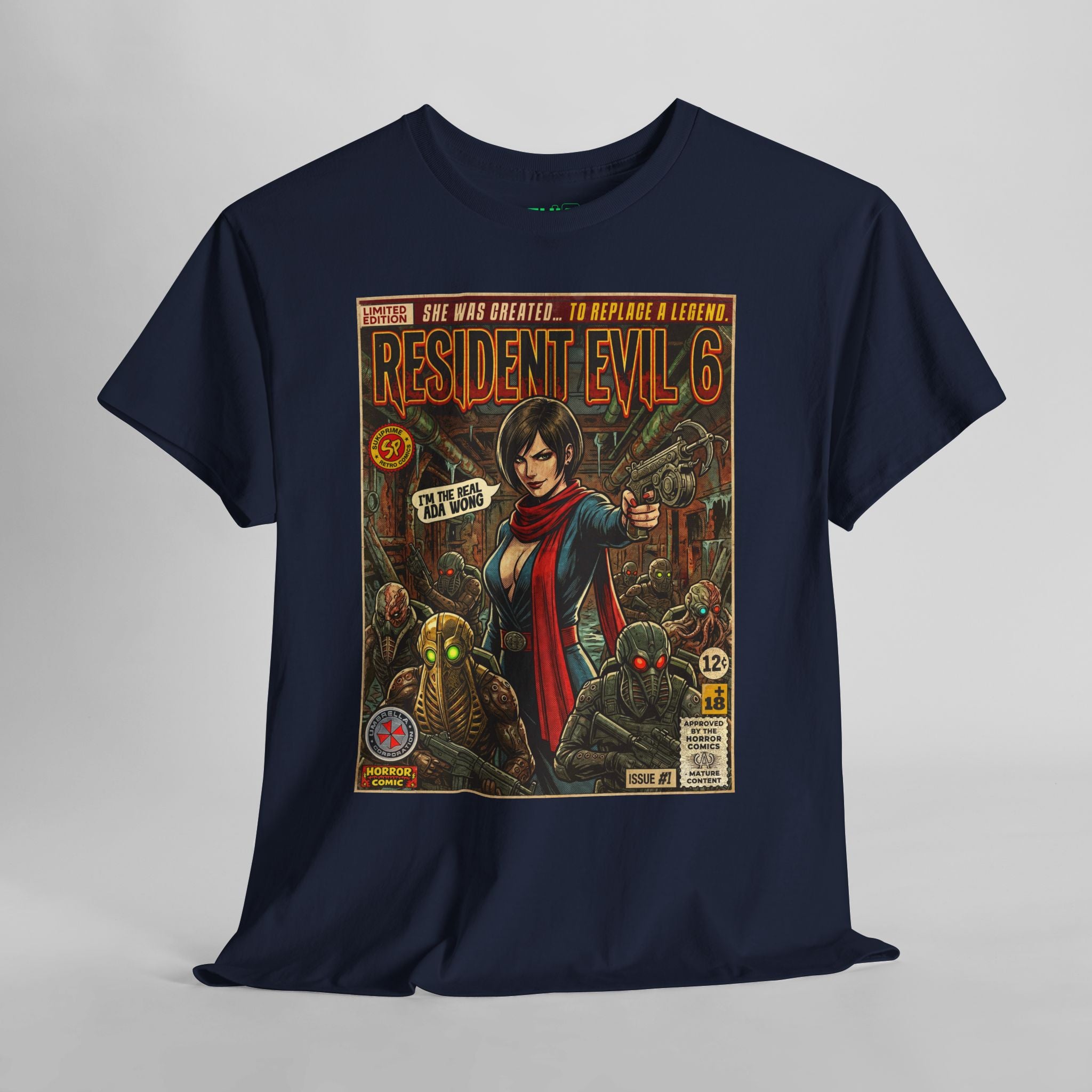 Resident Evil 6 Comic Art T-Shirt