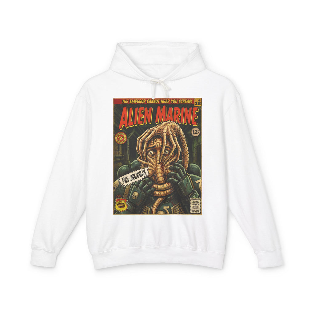 Alien Marine Comic Cover Hoodie