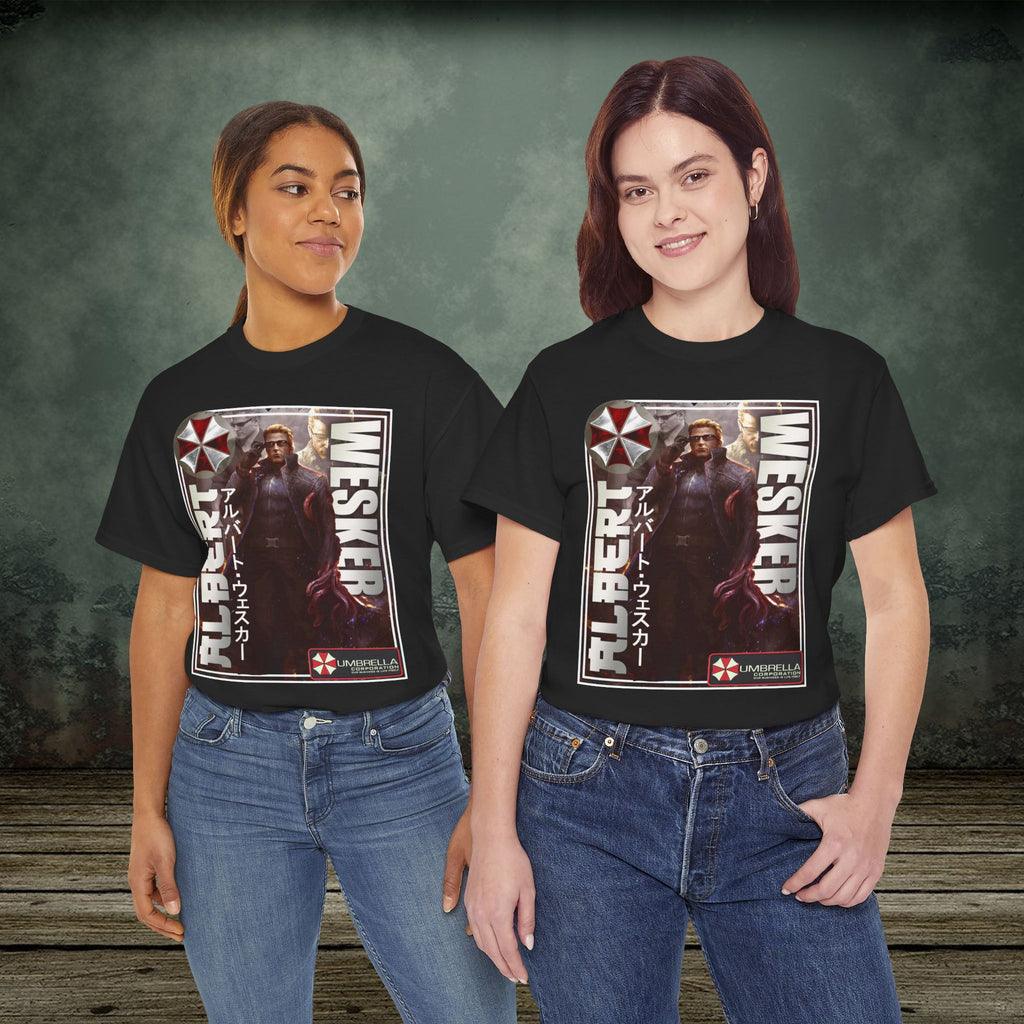 Albert Wesker - Vintage Retro Gaming T-Shirt - SukiPrime