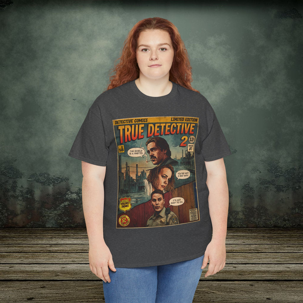 True Detective Comic Art T-Shirt