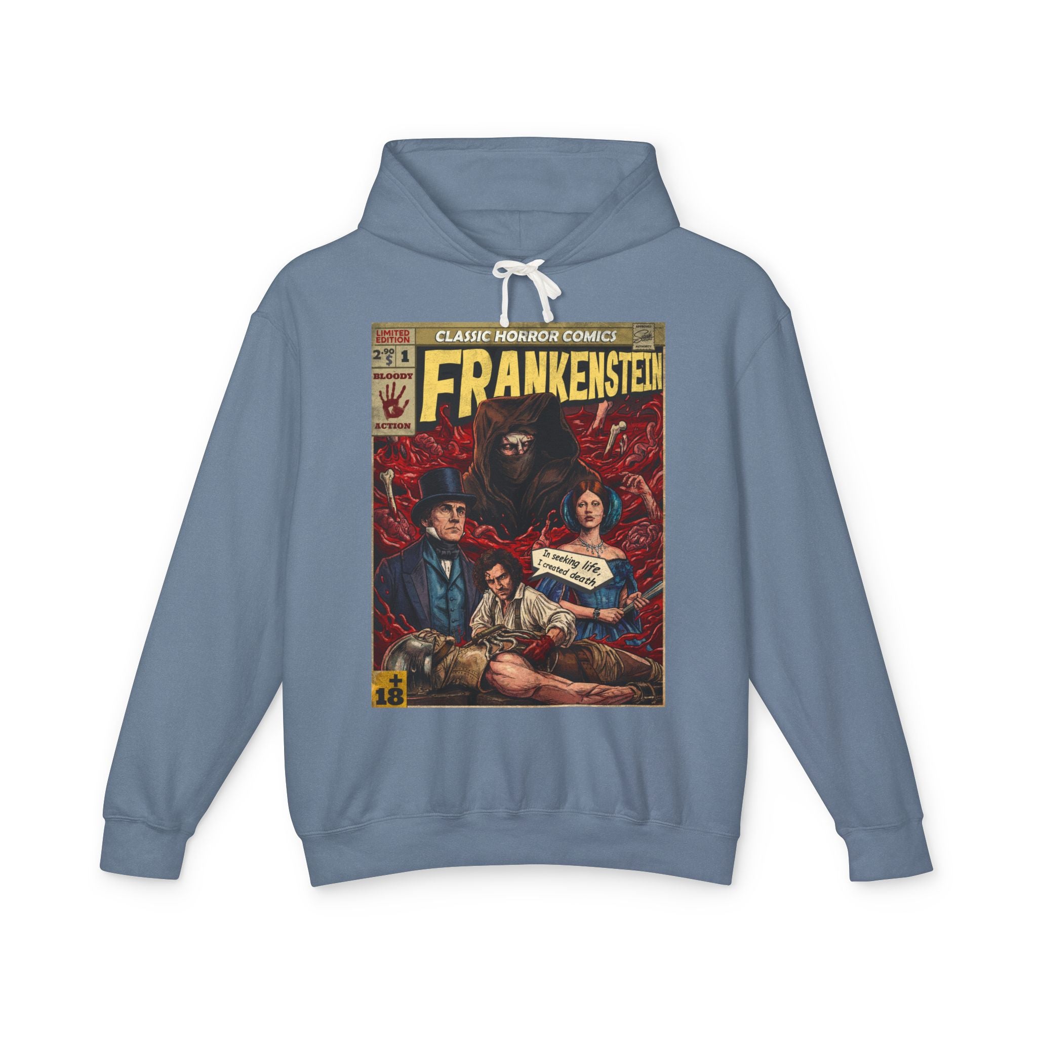 Frankenstein Movie Comic Cover Hoodie