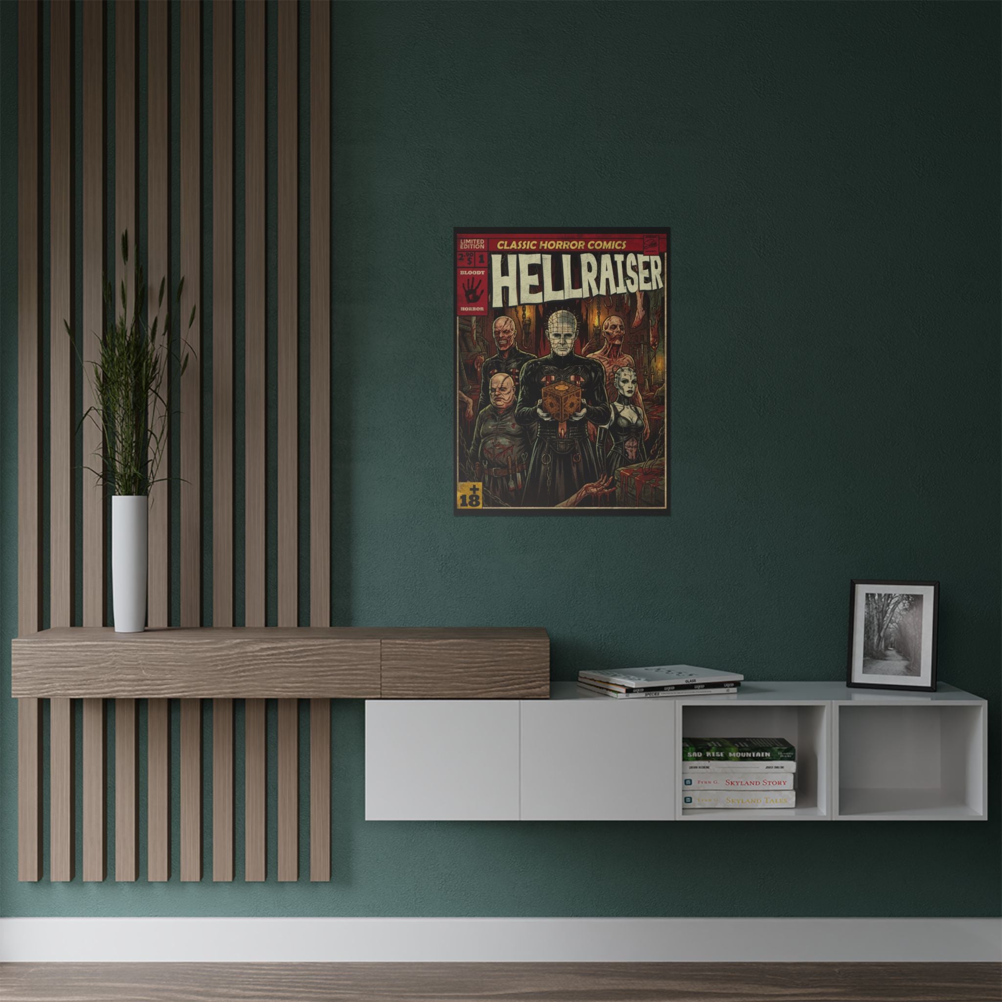 Hellraiser Movie Comic Satin Poster (300gsm) 18″ x 24″ (Vertical)