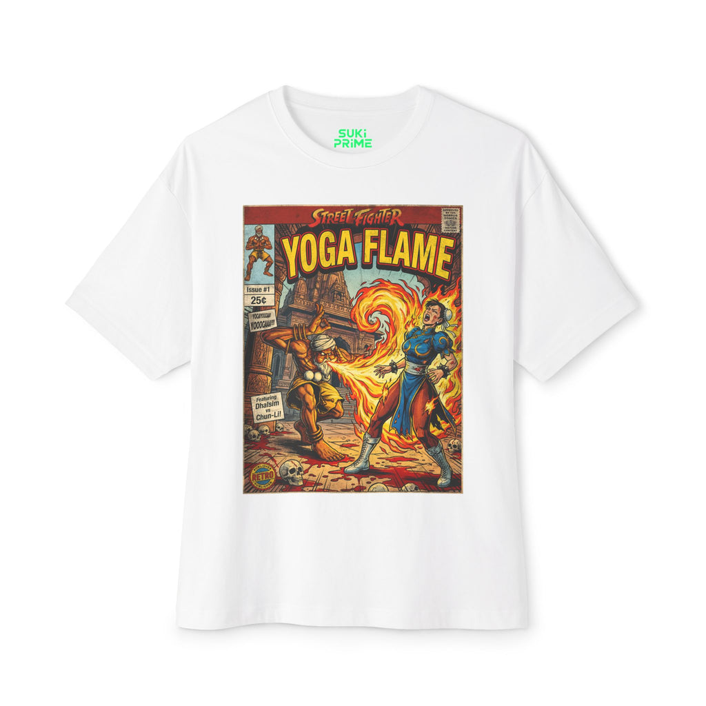 Dhalsim Street Fighter Comic Cover Oversized T-Shirt