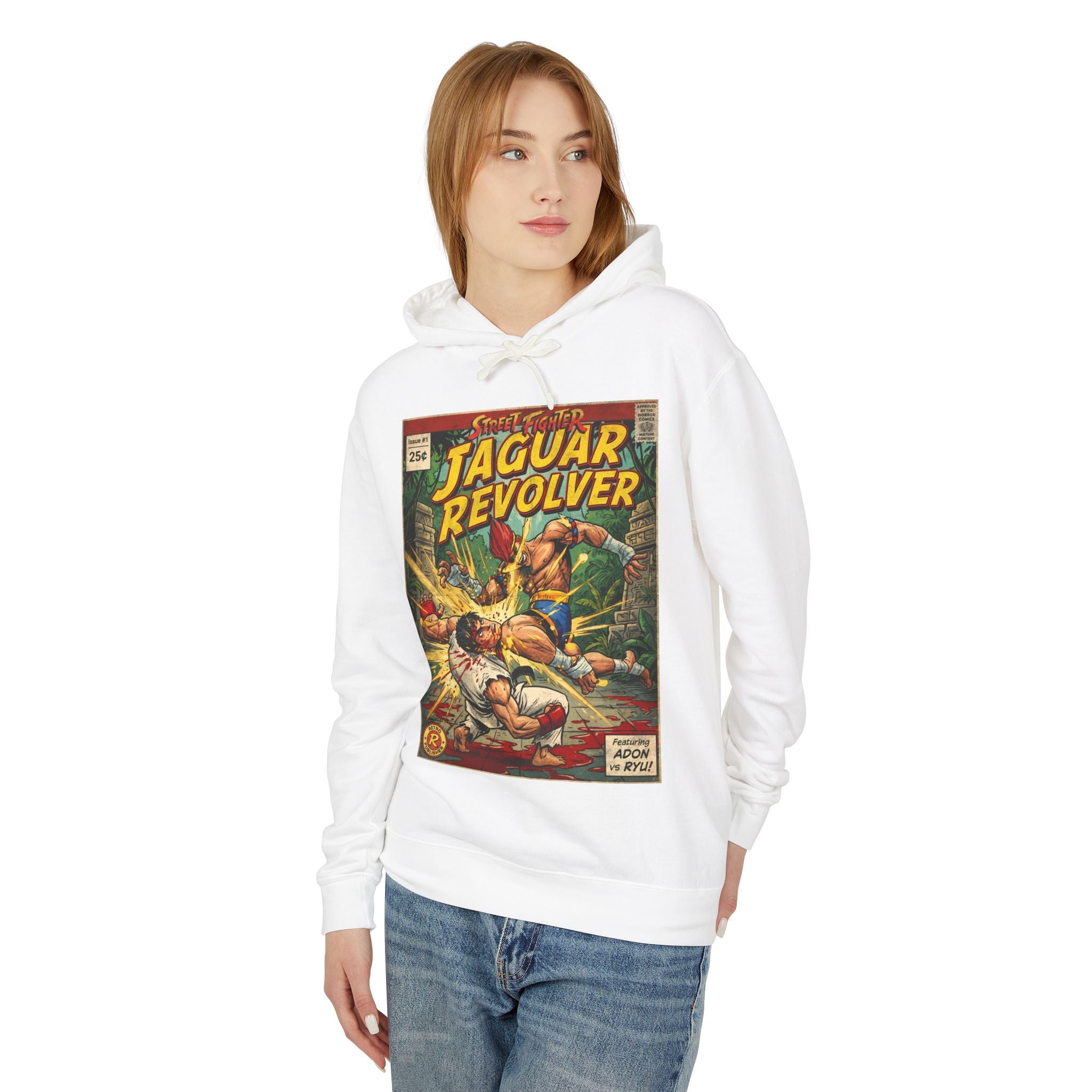 Adon Street Fighter Comic Cover Hoodie
