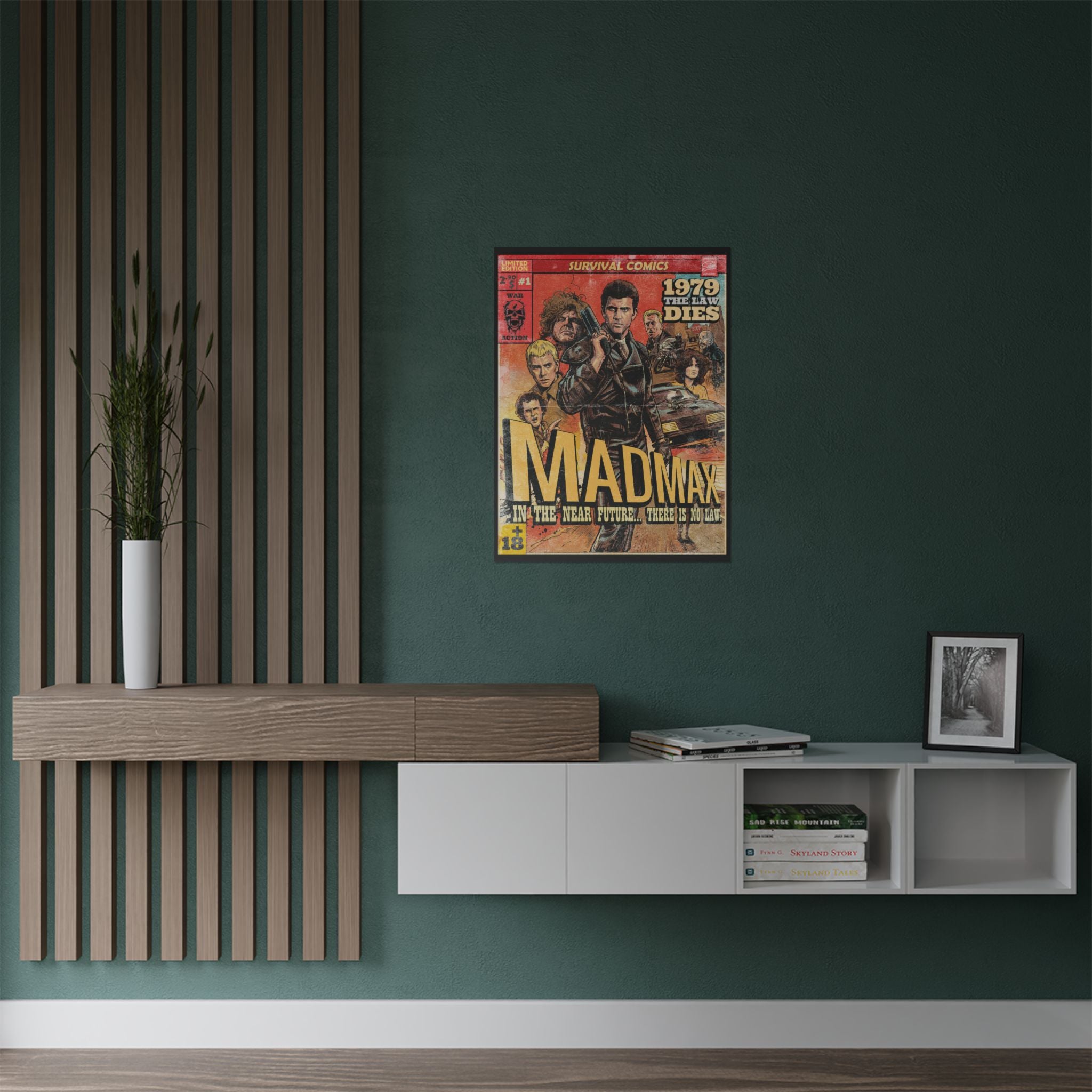 Madmax Movie Comic Satin Poster (300gsm) 18″ x 24″ (Vertical)