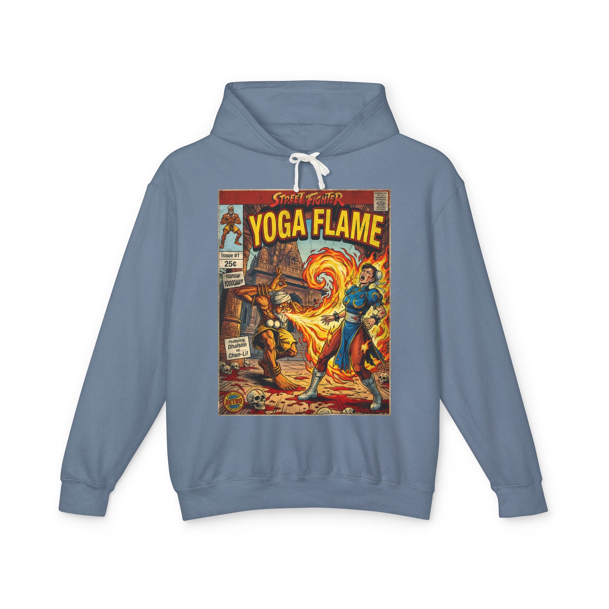 Dhalsim Street Fighter Comic Cover Hoodie