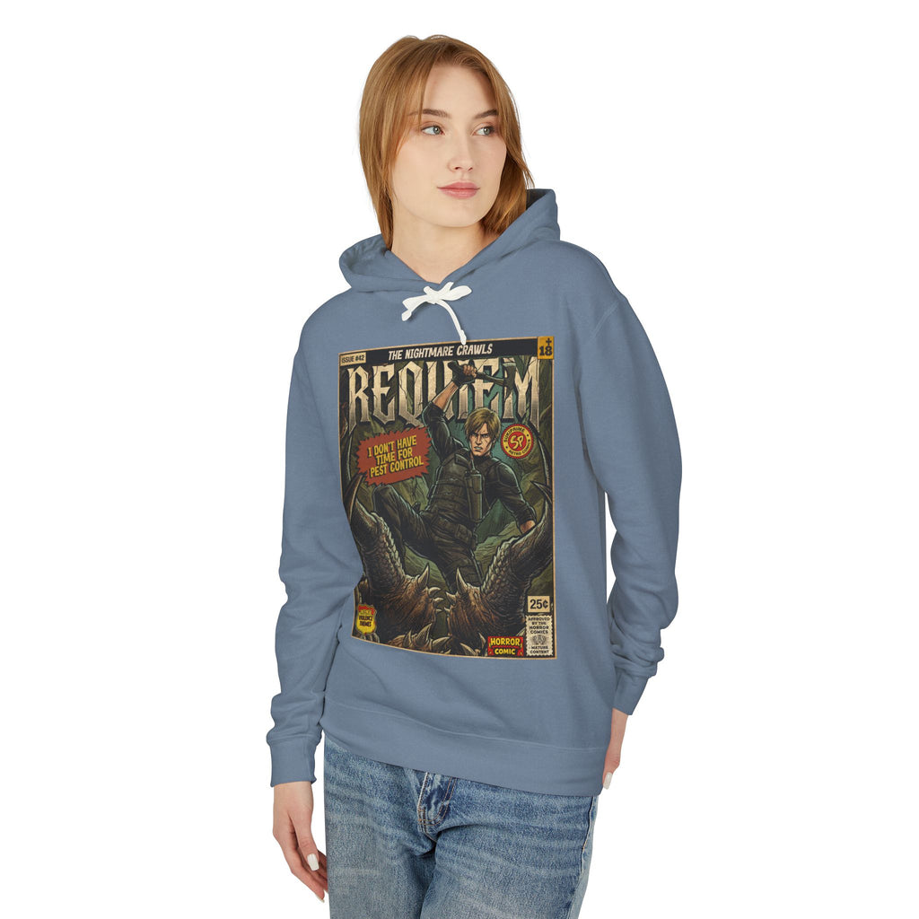 Resident Evil Requiem Comic Cover Hoodie