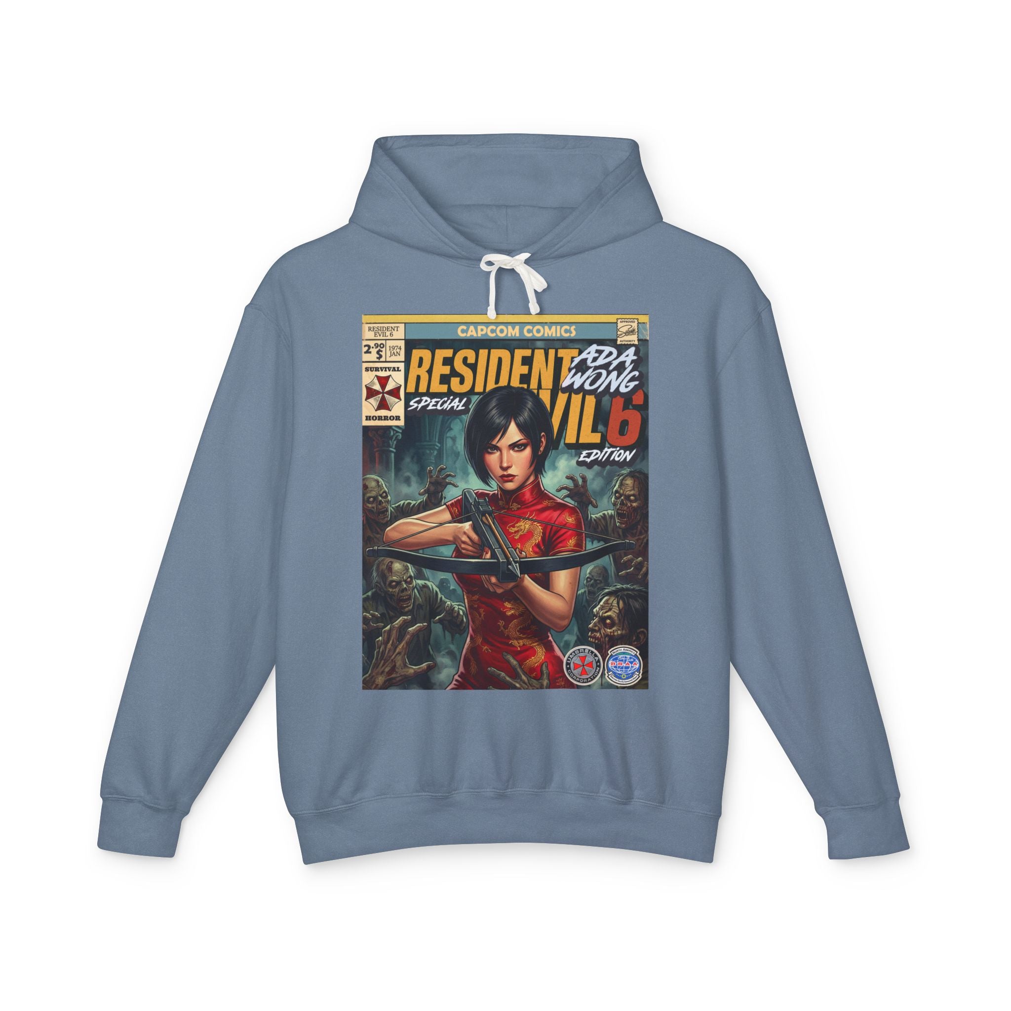 Ada Wong Resident Evil Comic Cover Hoodie