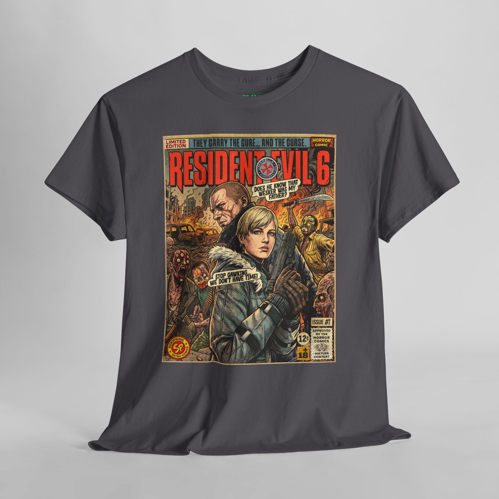 Resident Evil 6 Sherry and Jake Comic Art T-Shirt