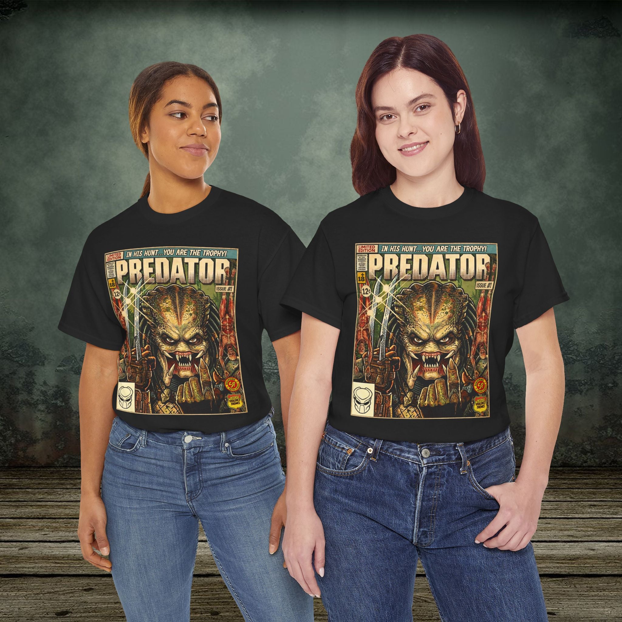 Predator Comic Art T-Shirt