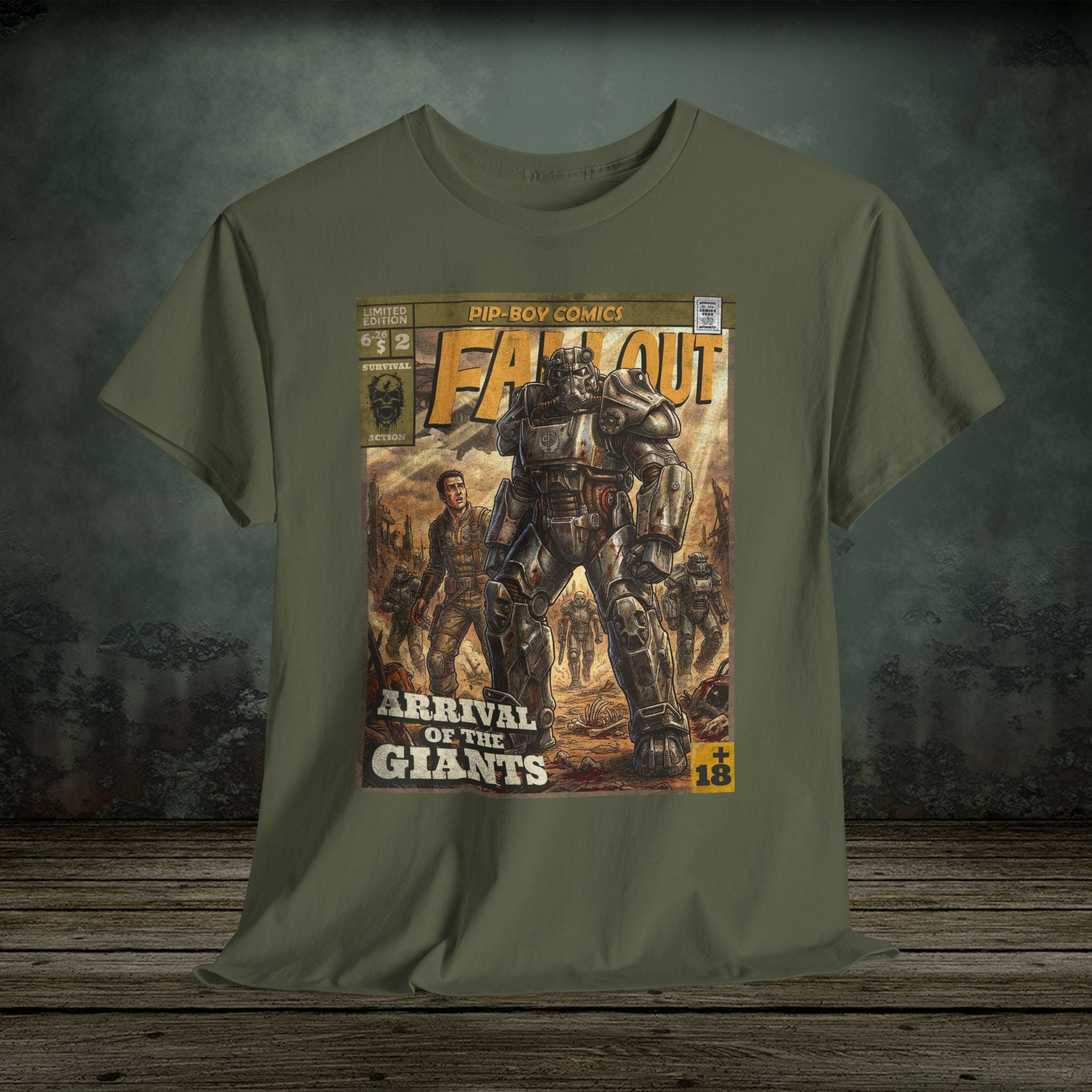 Arrival of the Giants - Vintage Retro TV Series T-Shirt - SukiPrime