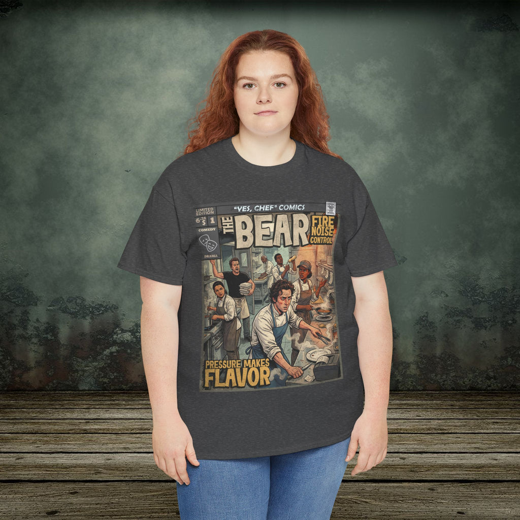 Fire, Noise, Control - Vintage Retro TV Series T-Shirt - SukiPrime