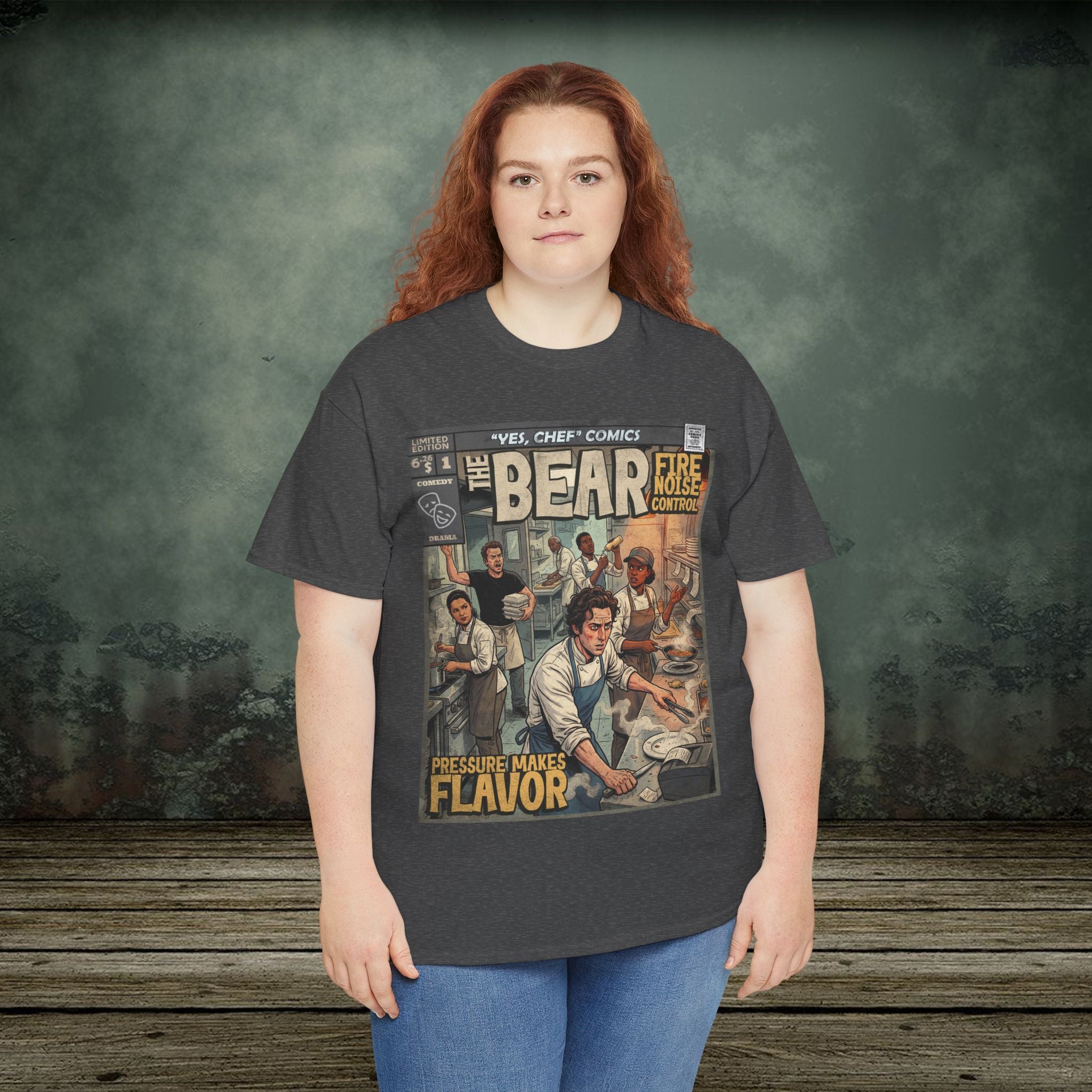 Fire, Noise, Control - Vintage Retro TV Series T-Shirt - SukiPrime