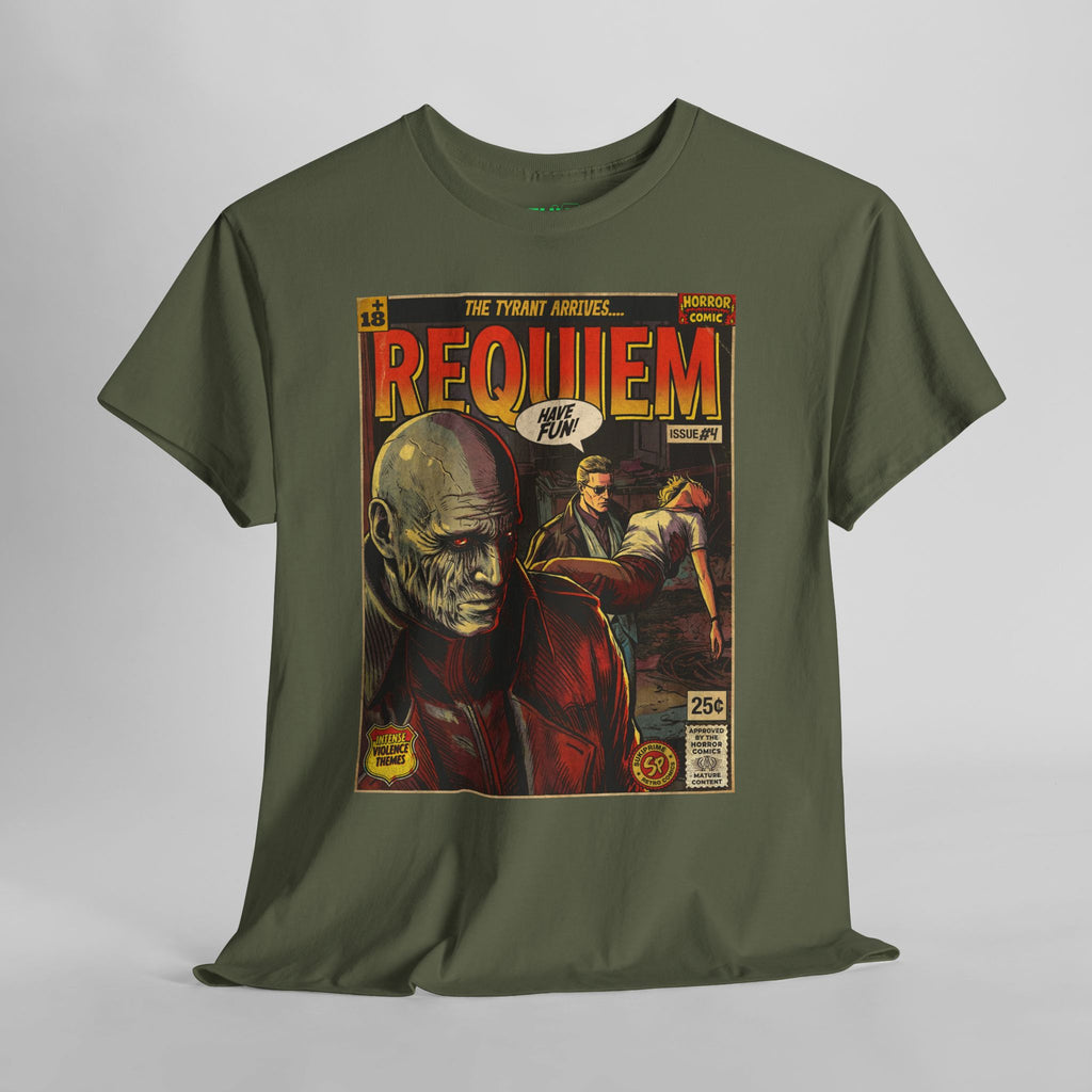 Resident Evil Requiem | Vintage Retro Gaming T-Shirt