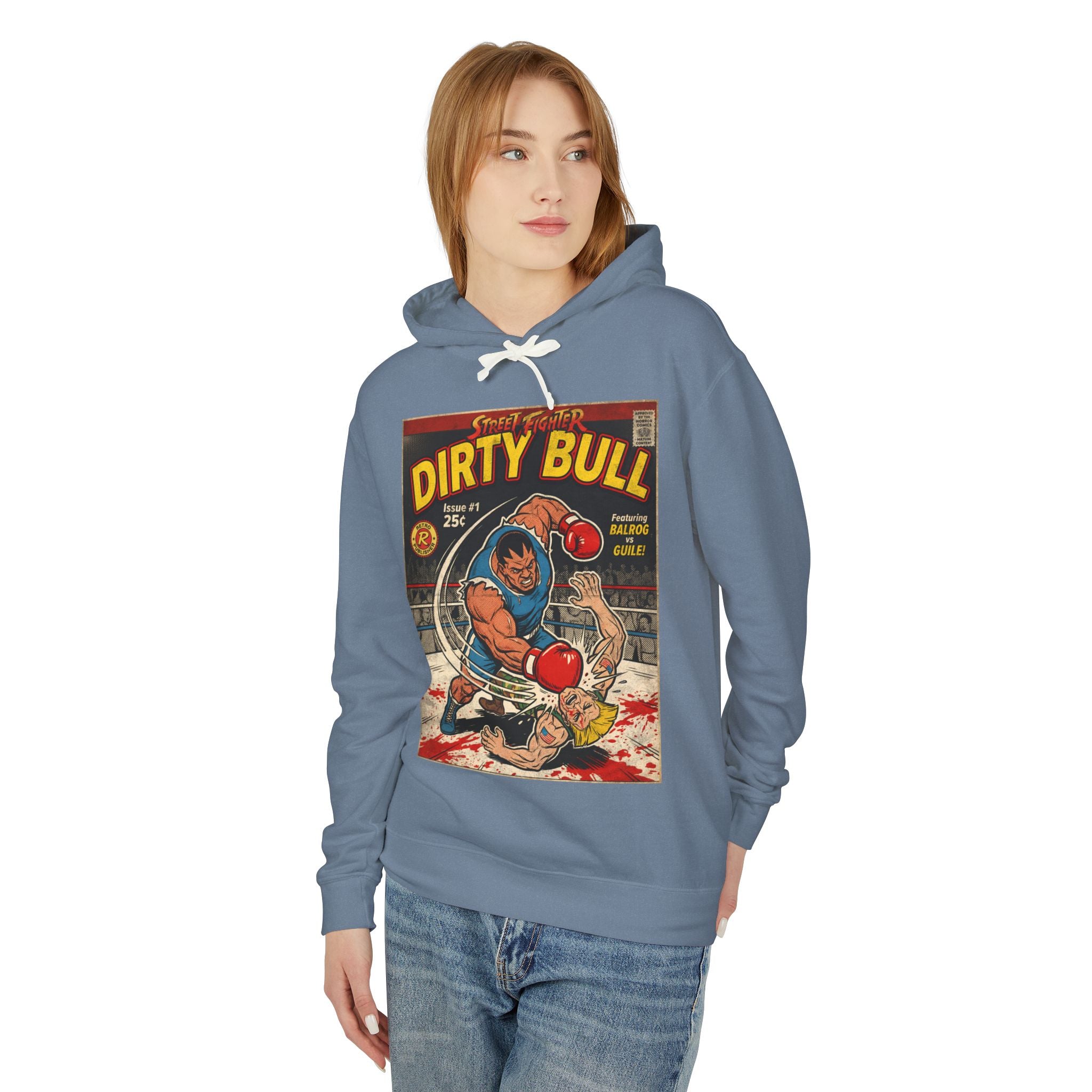 Balrog Street Fighter Comic Cover Hoodie
