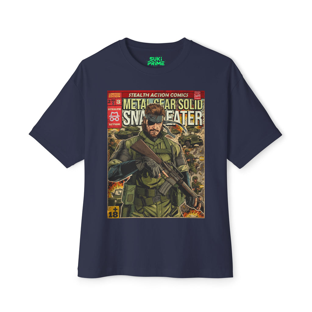 Metal Gear Comic Cover Oversized T-Shirt