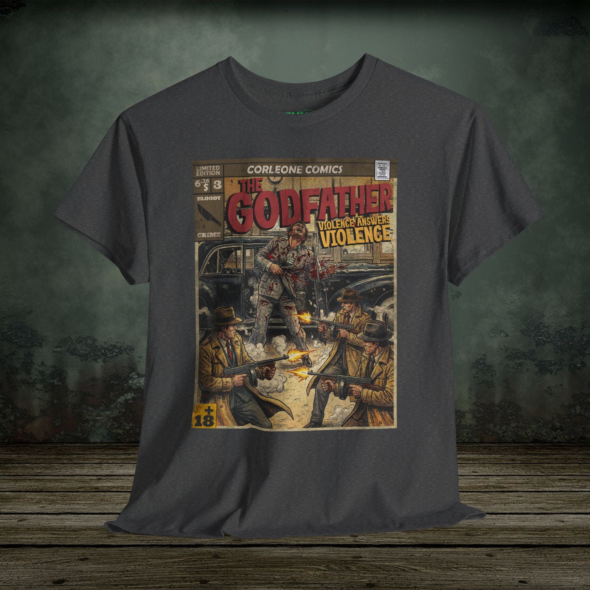 Violence Answers Violence Classic Movie Vintage  T-Shirt