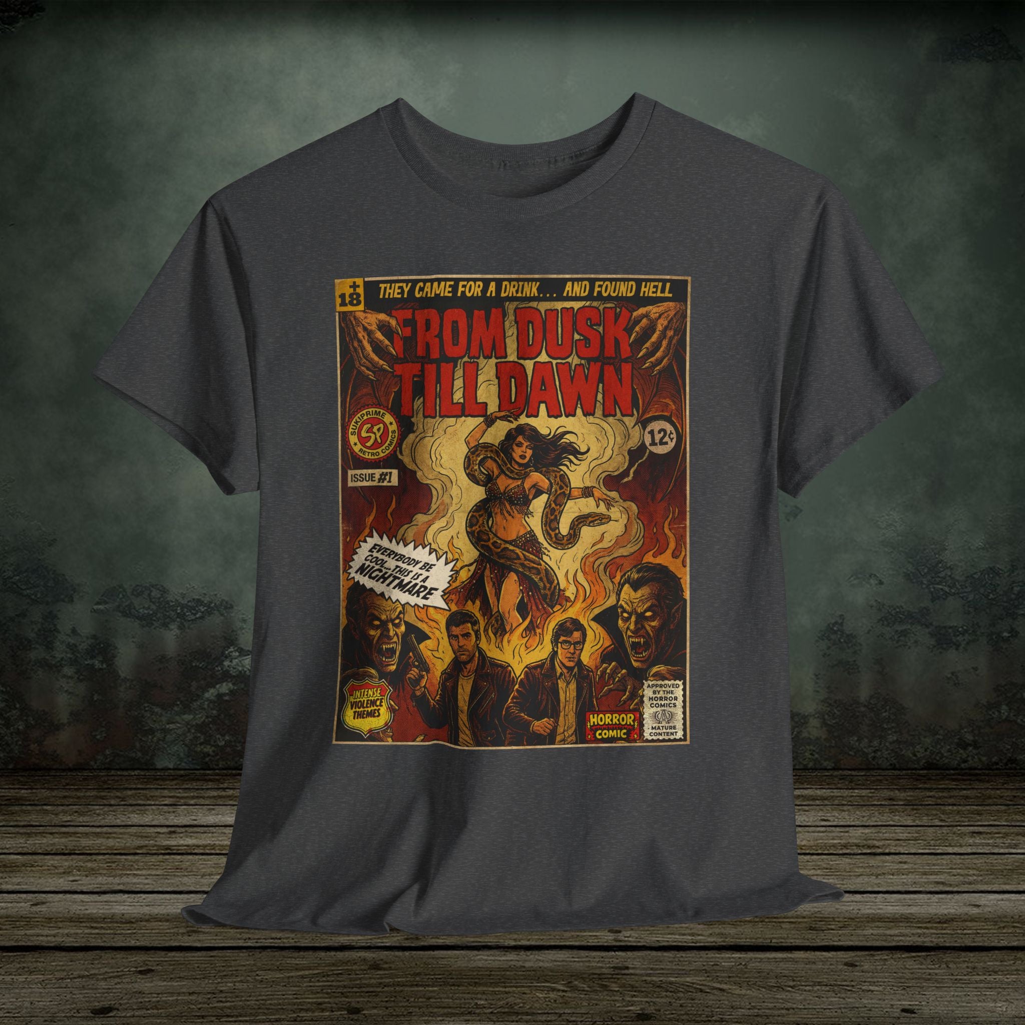 From Dusk Till Dawn Movie Vintage  T-Shirt
