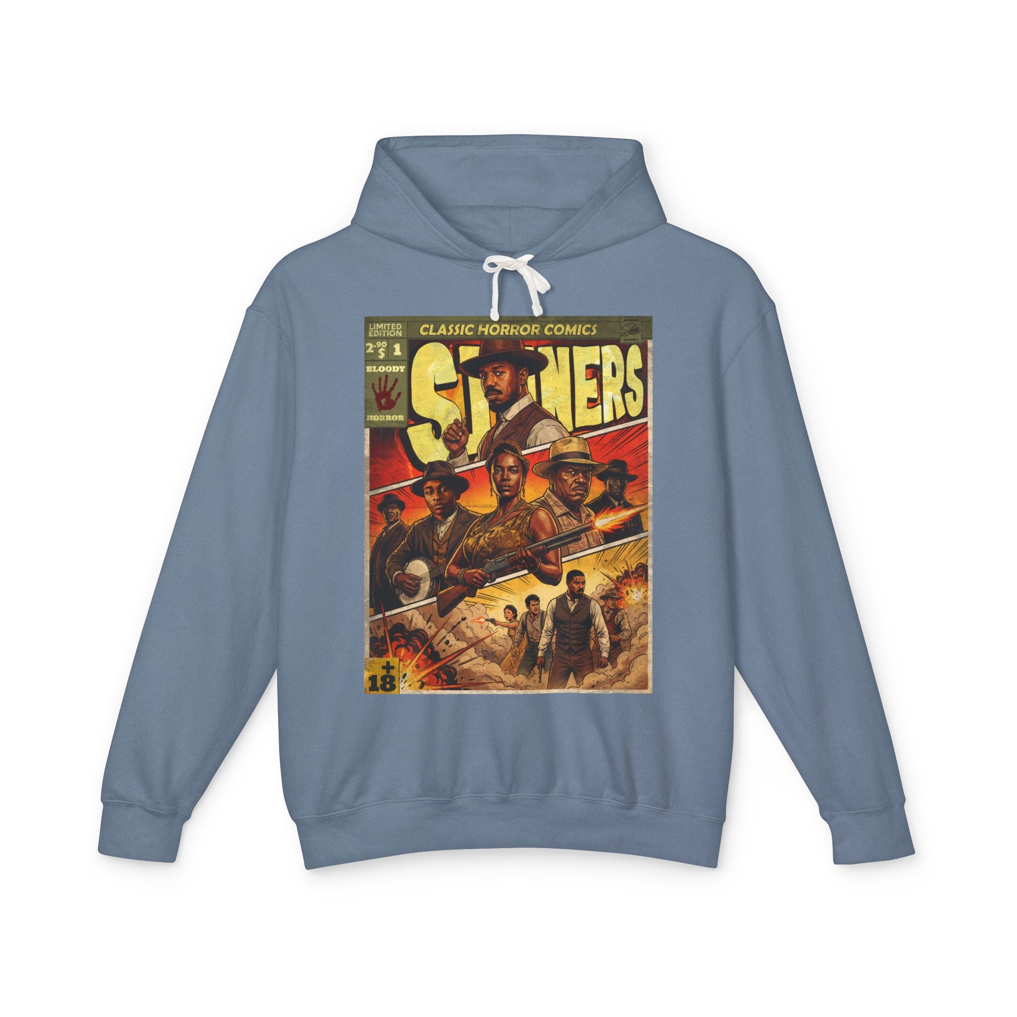 Sinners Movie Comic Cover Hoodie