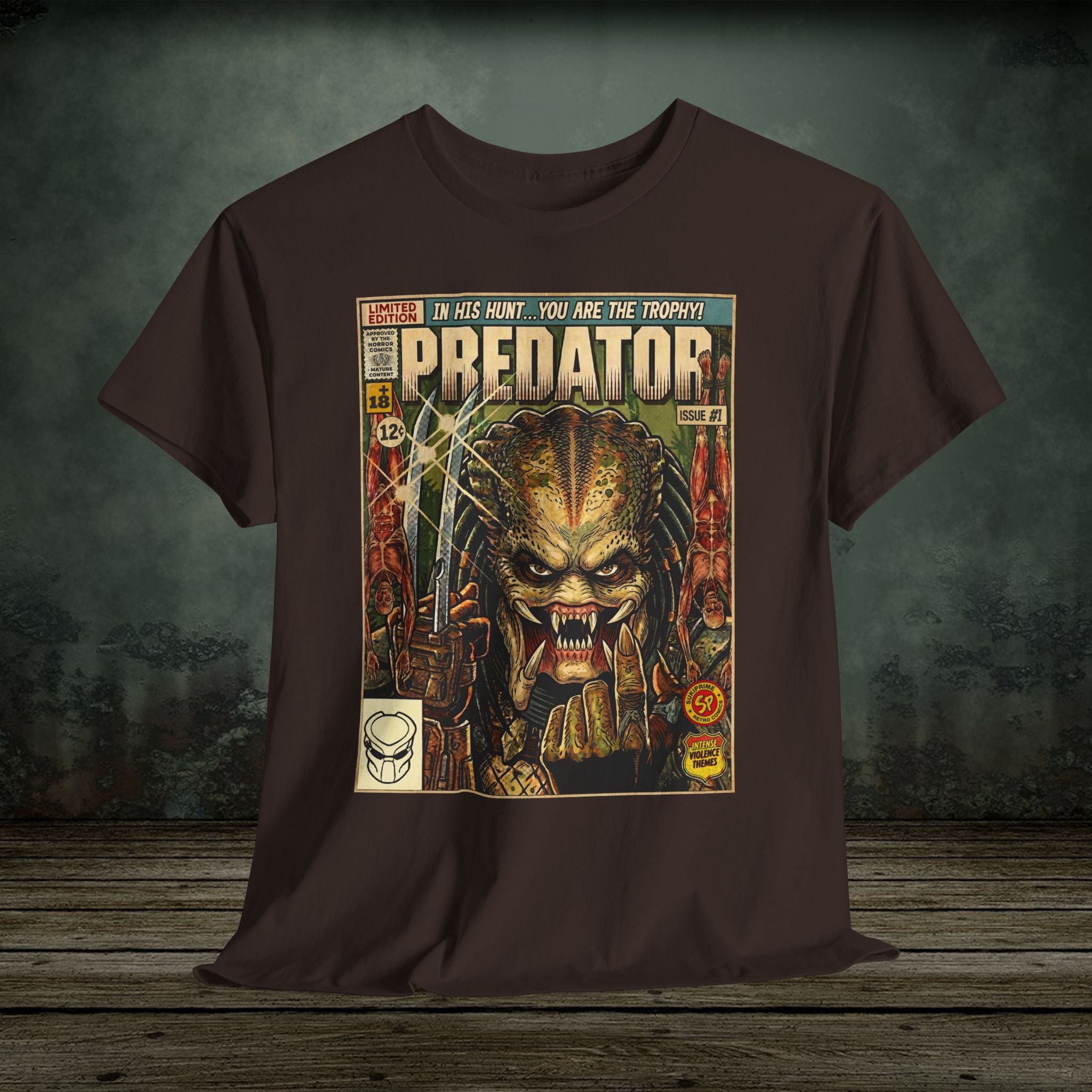 Predator Comic Art T-Shirt
