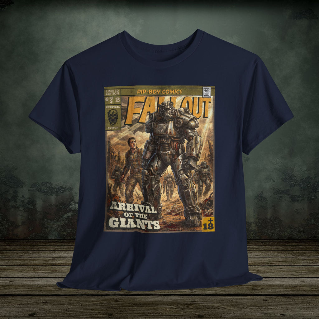 Arrival of the Giants - Vintage Retro TV Series T-Shirt - SukiPrime