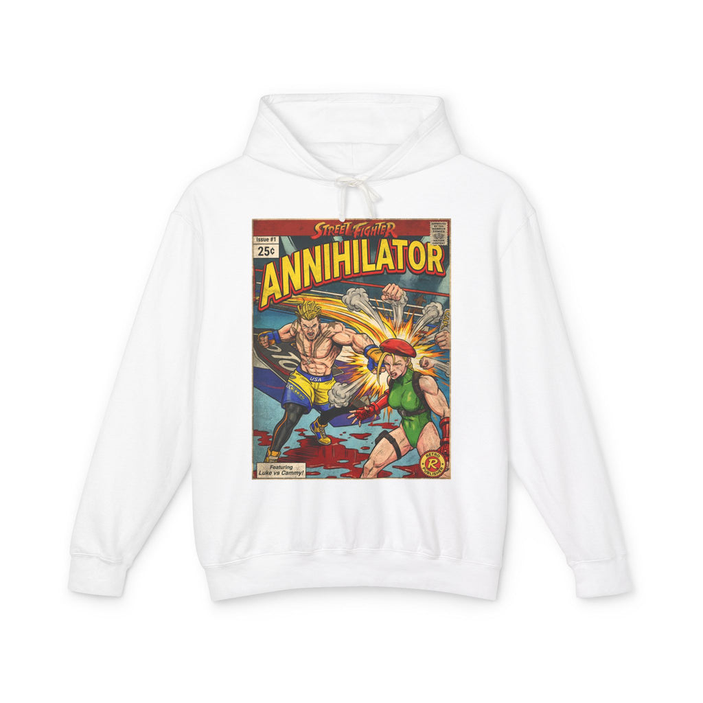 Luke Street Fighter Comic Cover Hoodie