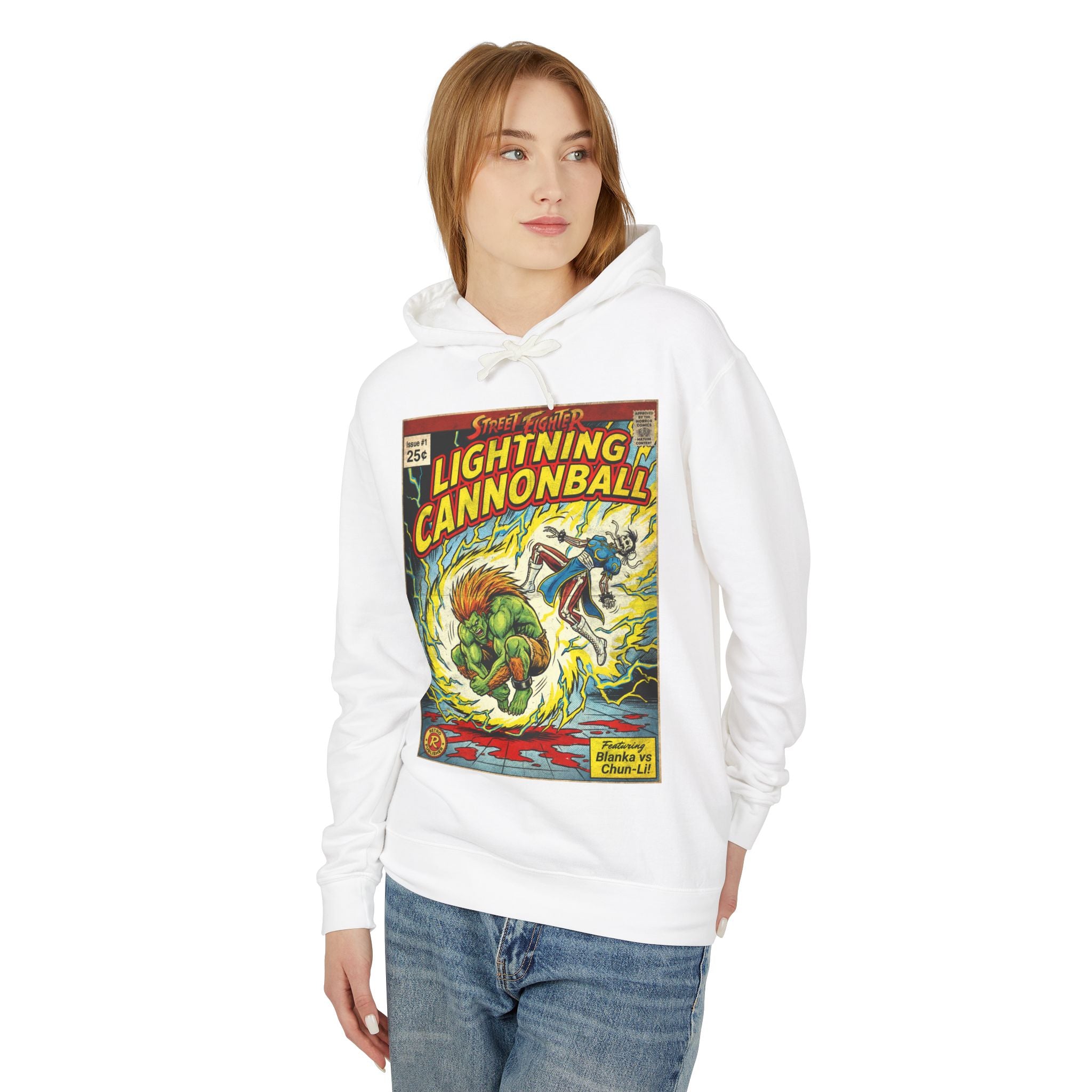 Blanka Street Fighter Comic Cover Hoodie