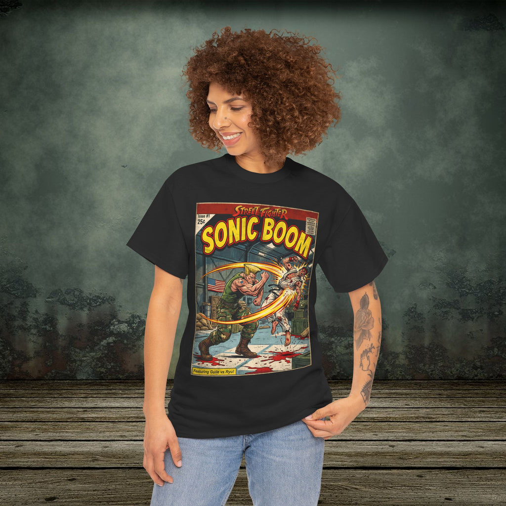 Street Fighter | Sonic Boom | Vintage Retro Gaming T-Shirt