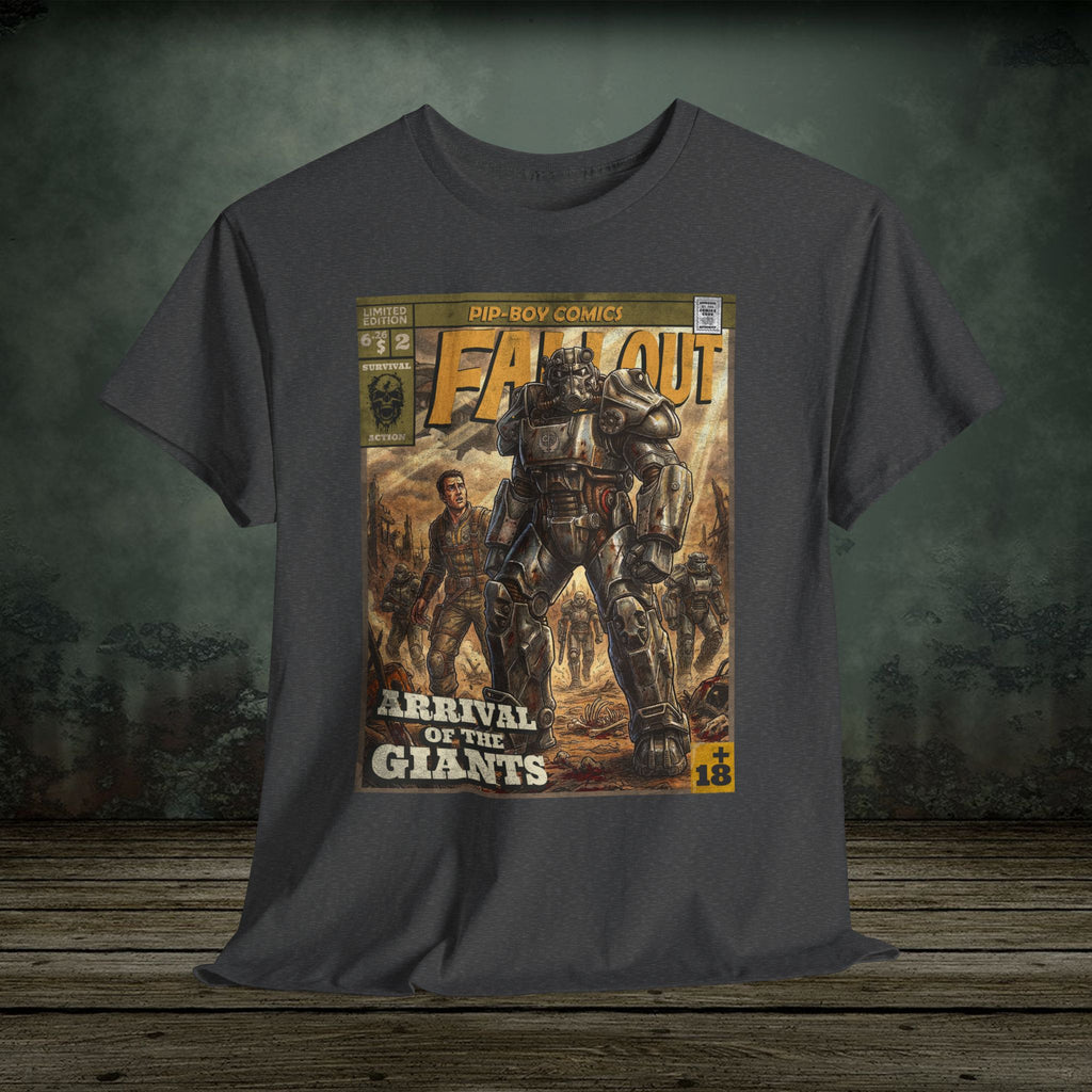 Arrival of the Giants - Vintage Retro TV Series T-Shirt - SukiPrime