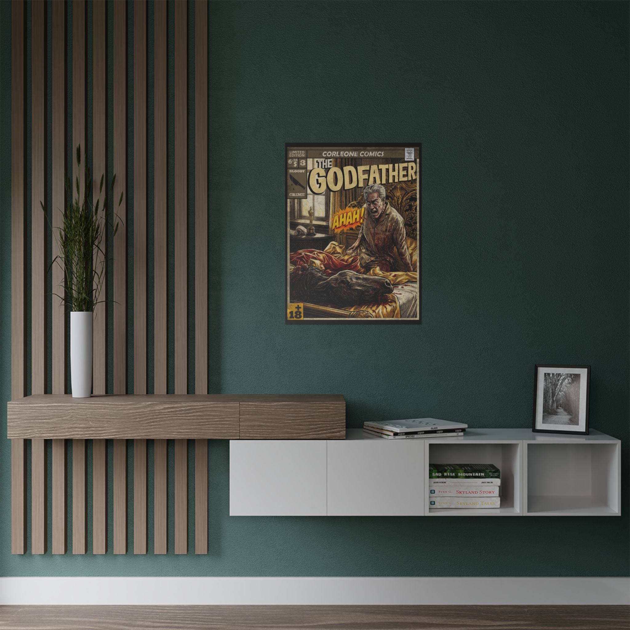 The Godfather Movie Comic Satin Poster (300gsm) 18″ x 24″ (Vertical)