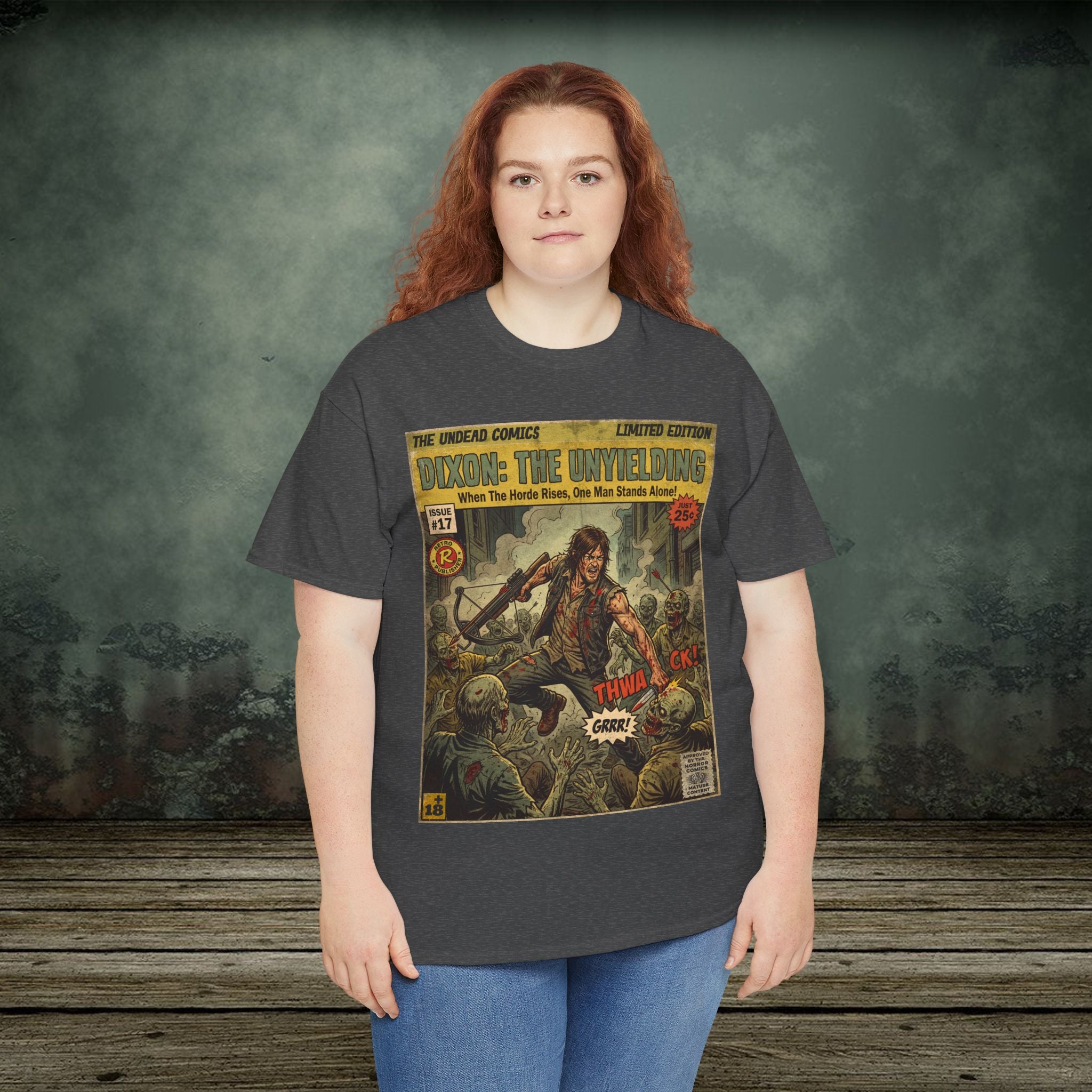 Dixon The Unyielding Comic Art T-Shirt