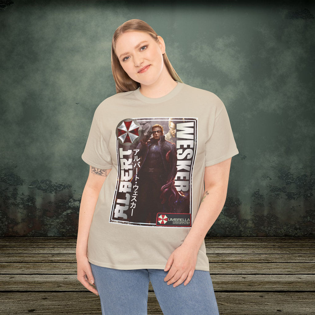 Albert Wesker - Vintage Retro Gaming T-Shirt - SukiPrime